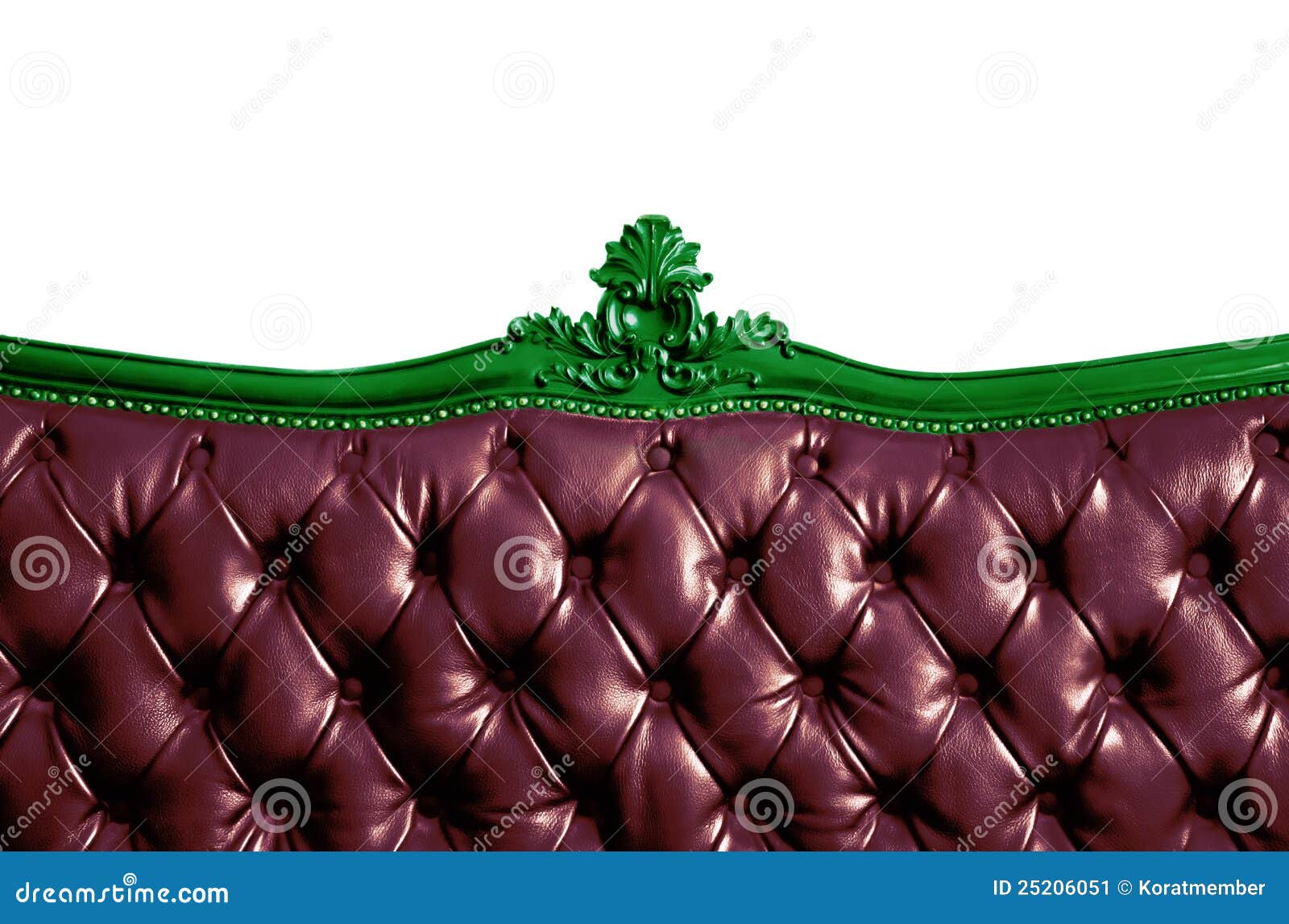 Genuine Leather Sofa Bed stock image. Image of dragon 25206051