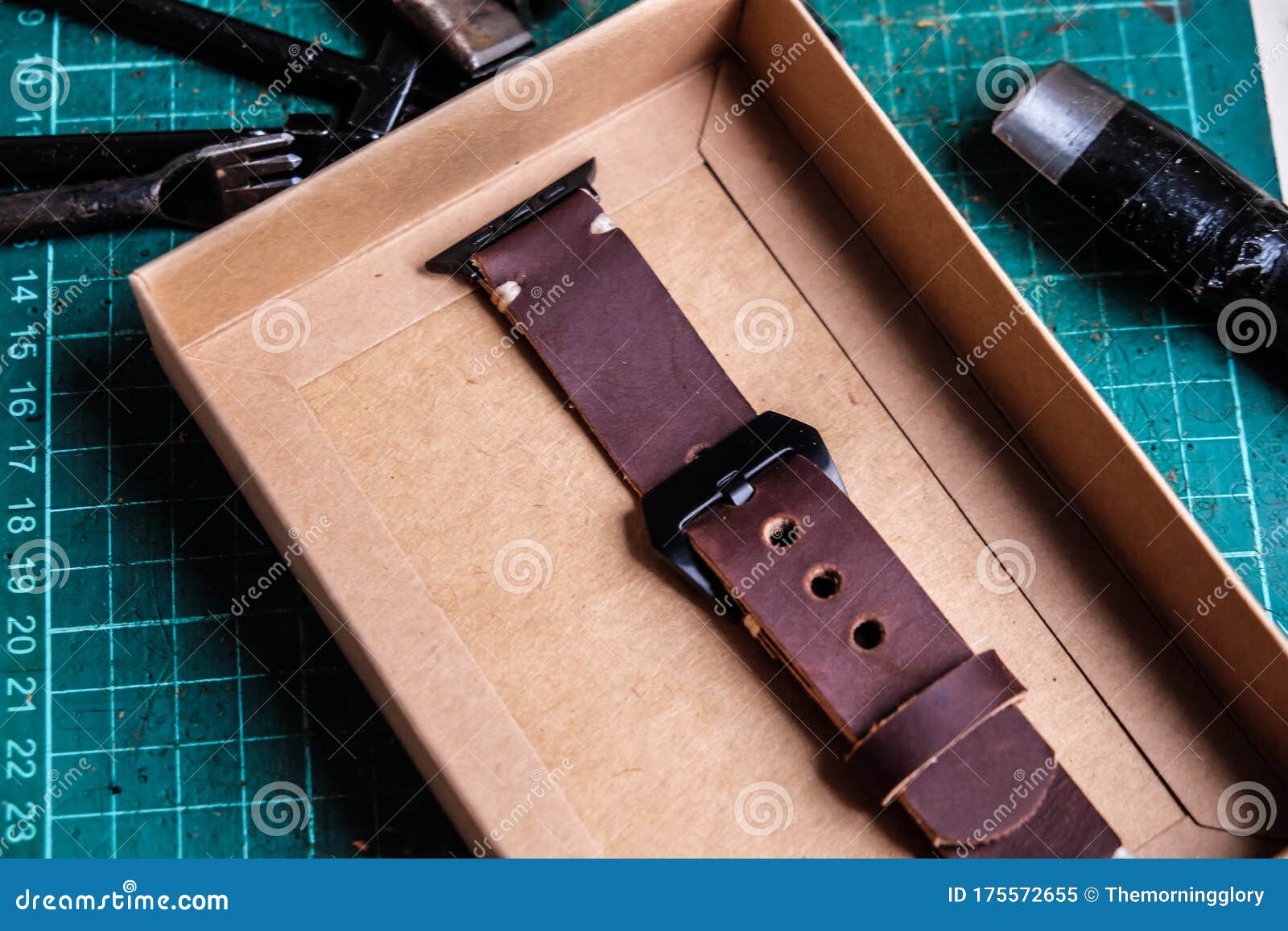 leather watch strap diy