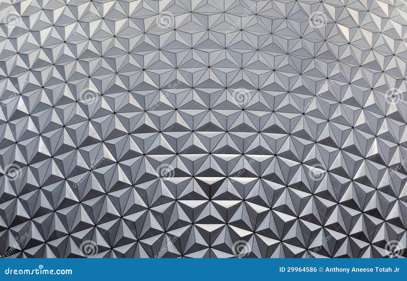 geo dome pattern made from triangle