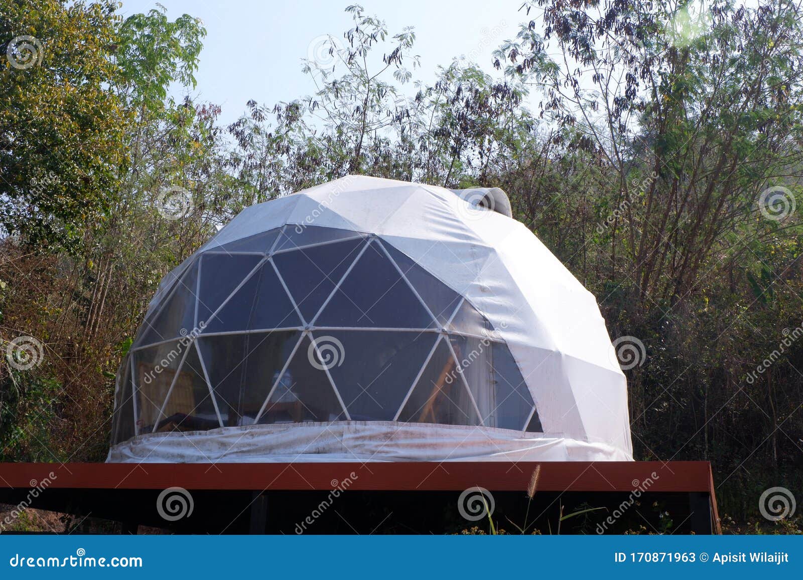 geodesic dome tents in thailand and asia.