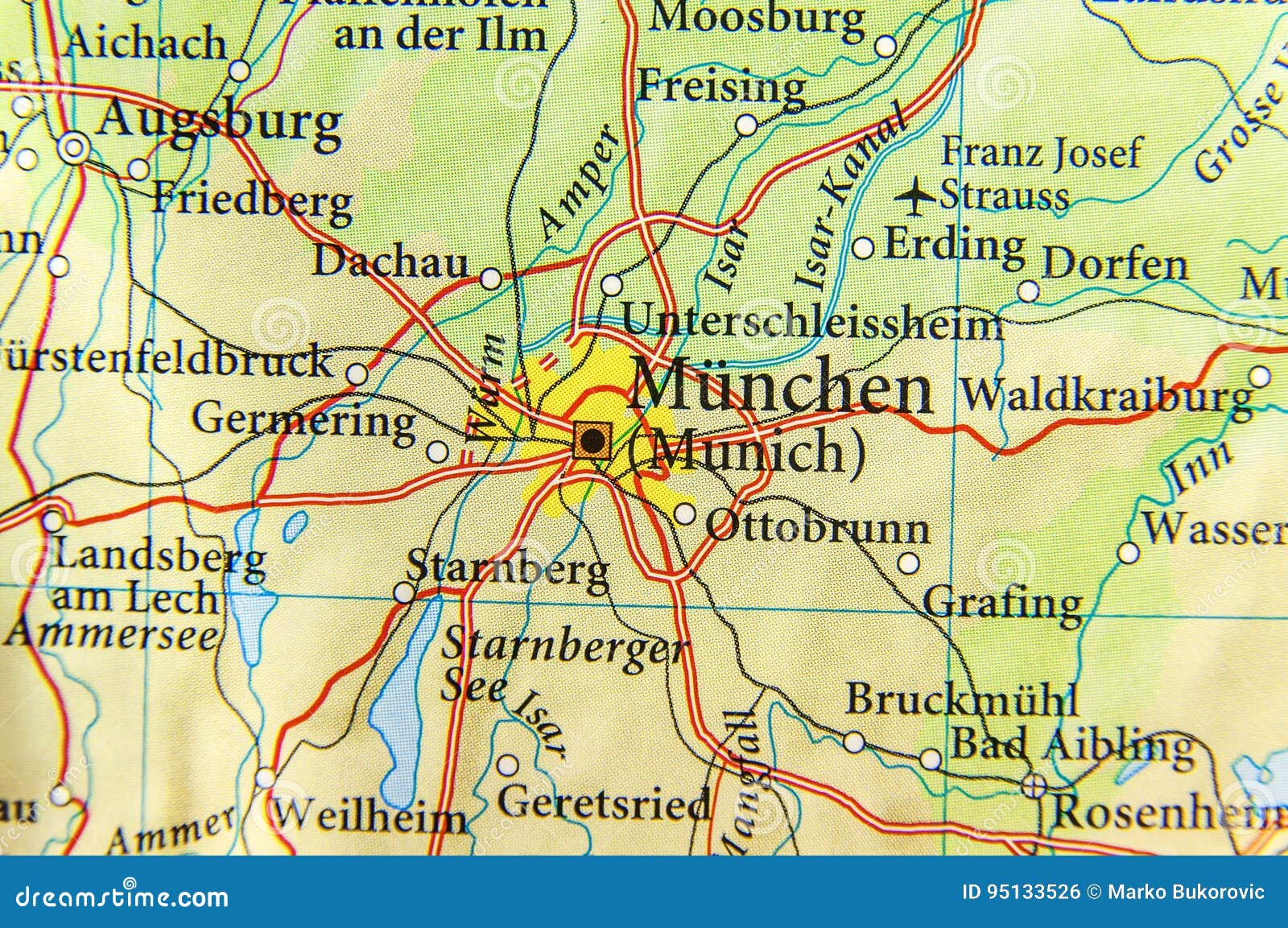 Munich On World Map munich-on-world-map