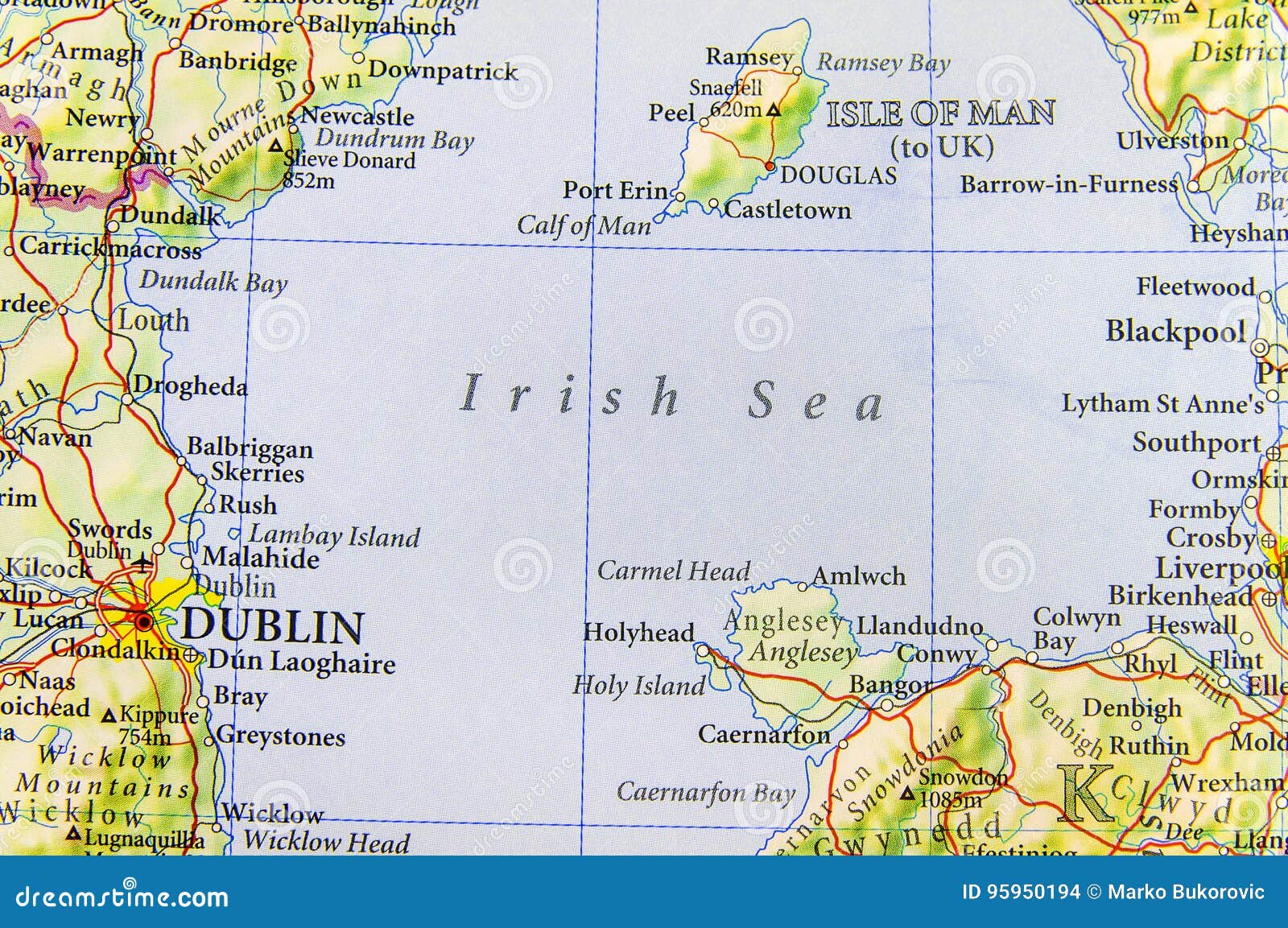 Irish Sea Map irish-sea-map