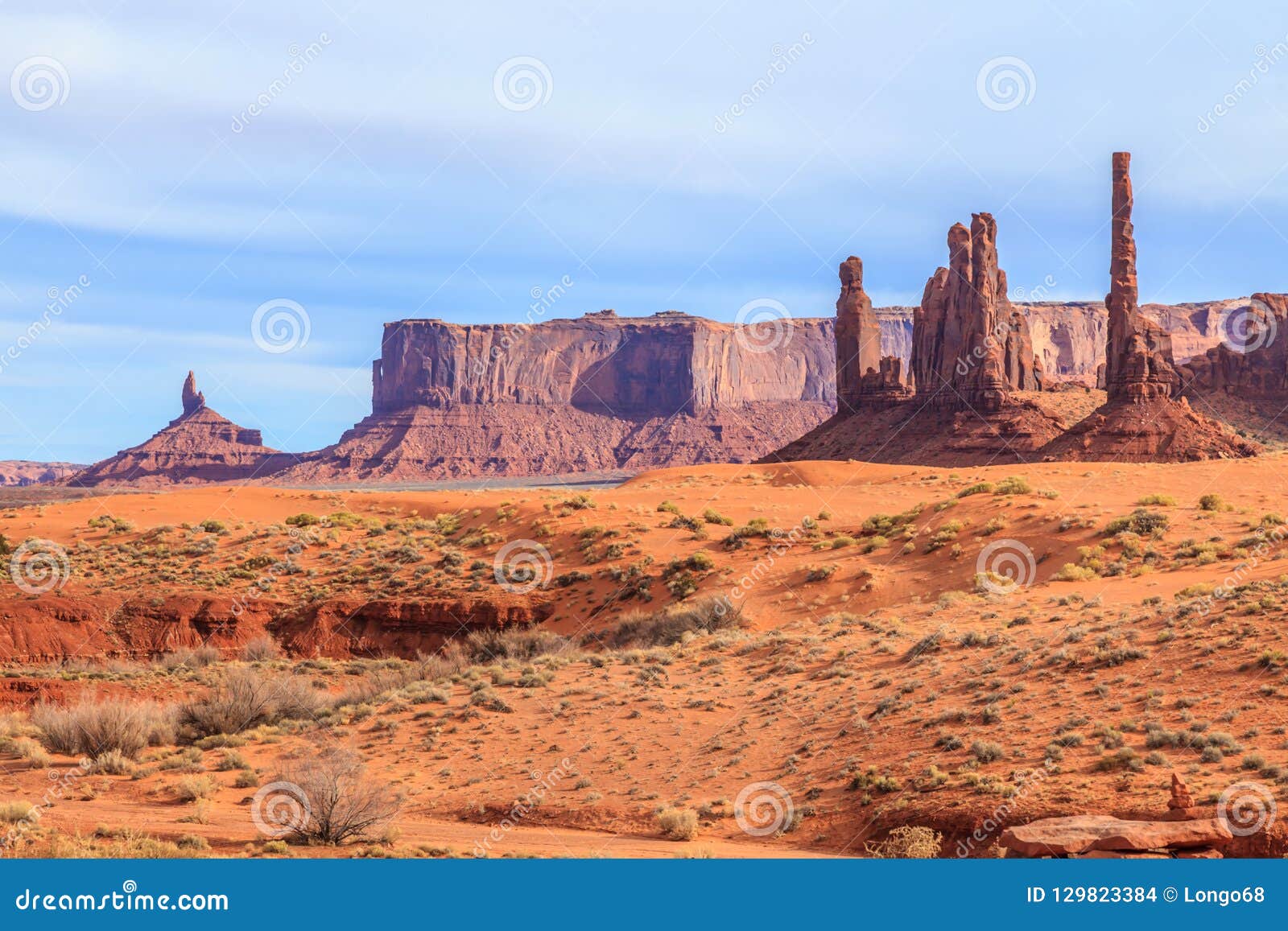Geological Formations in the Monument Valley Stock Photo Image of