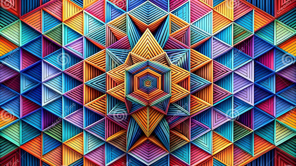 Geometric abstractions a visual exploration of lines shapes and