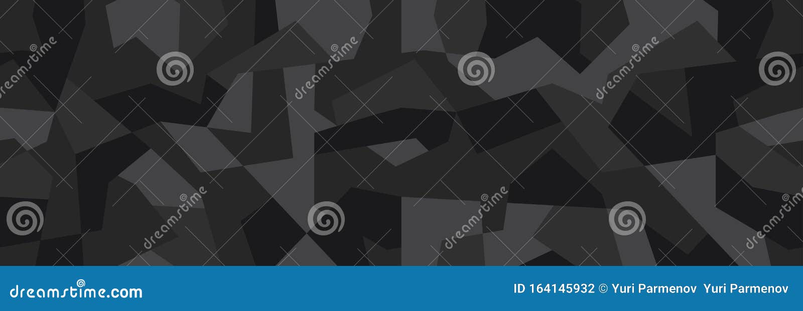 geometric camouflage seamless pattern. abstract modern camo, black and white modern military texture background