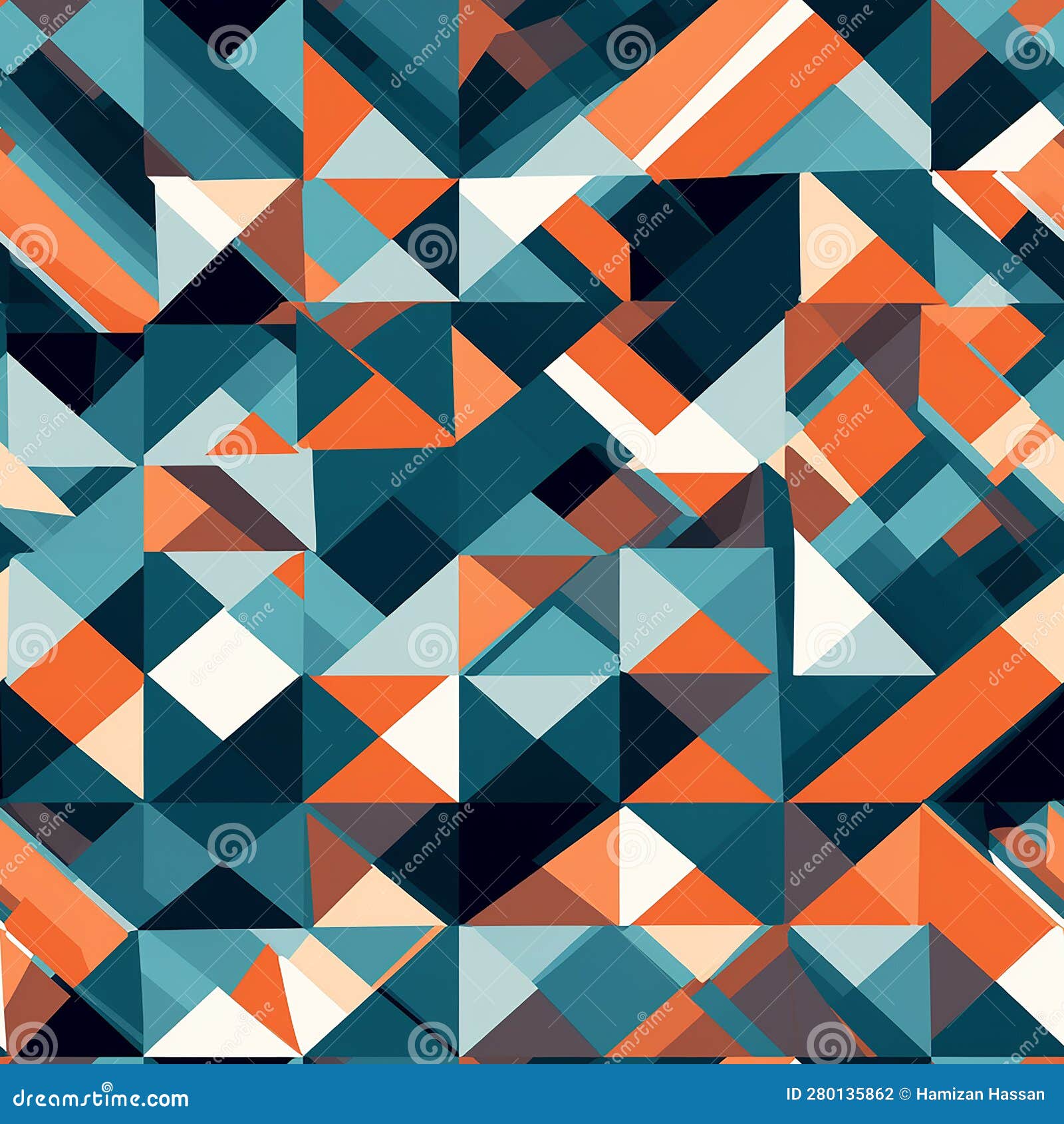 geometric  tile features precise lines, symmetrical patterns, and harmonious s