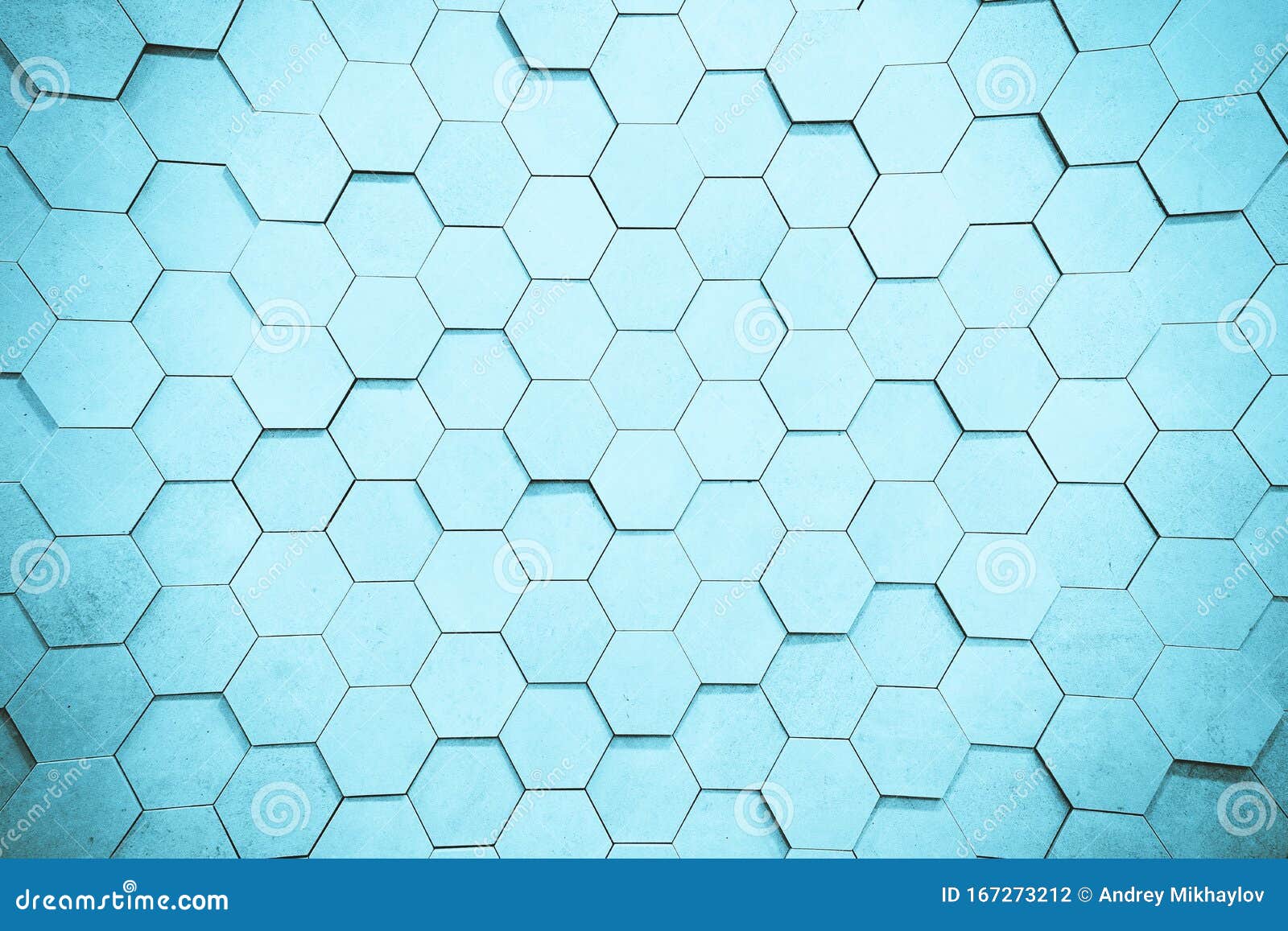 geometric hexagons. abstract silver metal background. toning