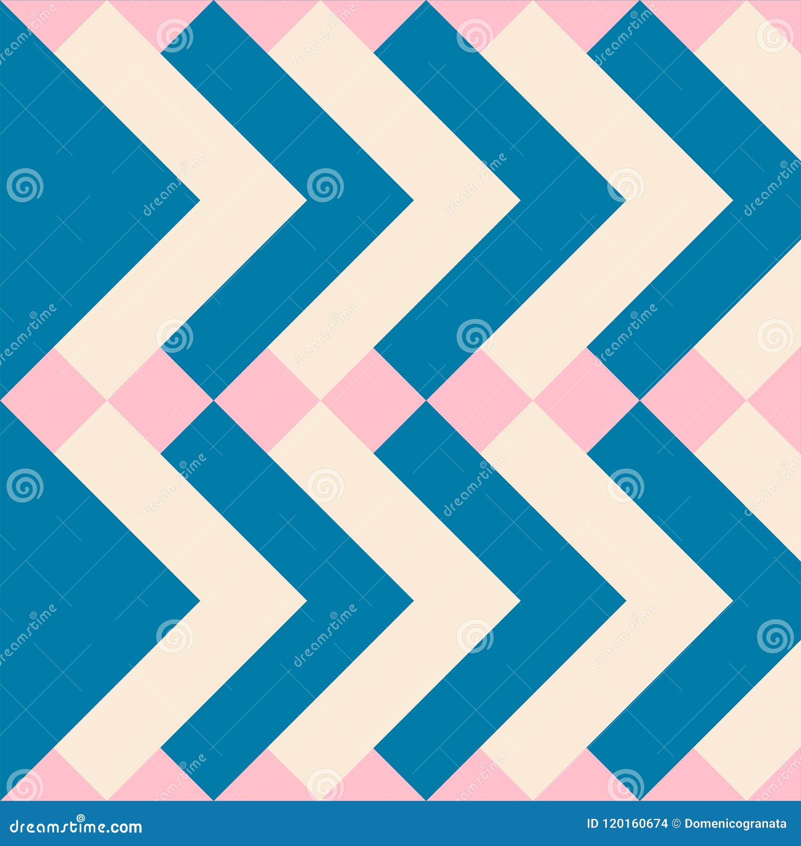 geometric pattern with blue squares