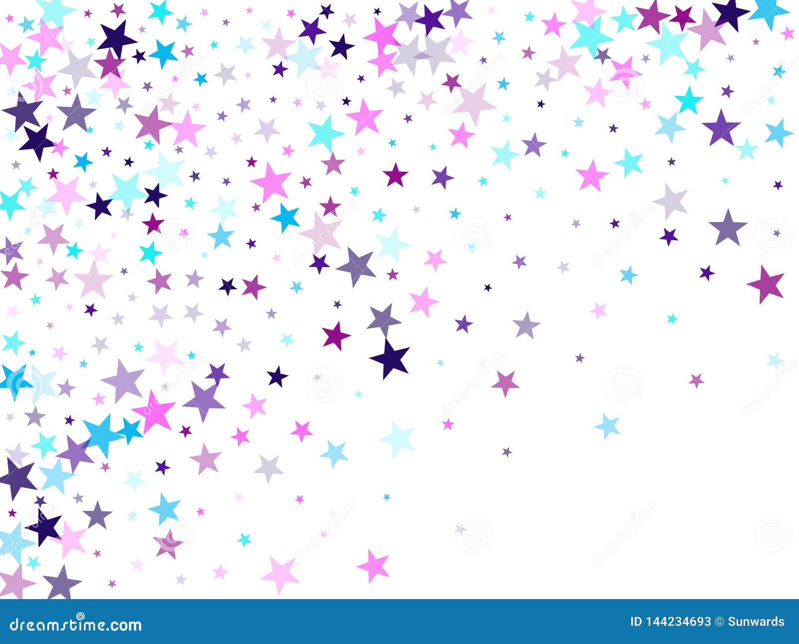 Geometric Starlight Banner. Stock Vector - Illustration of cartoon ...