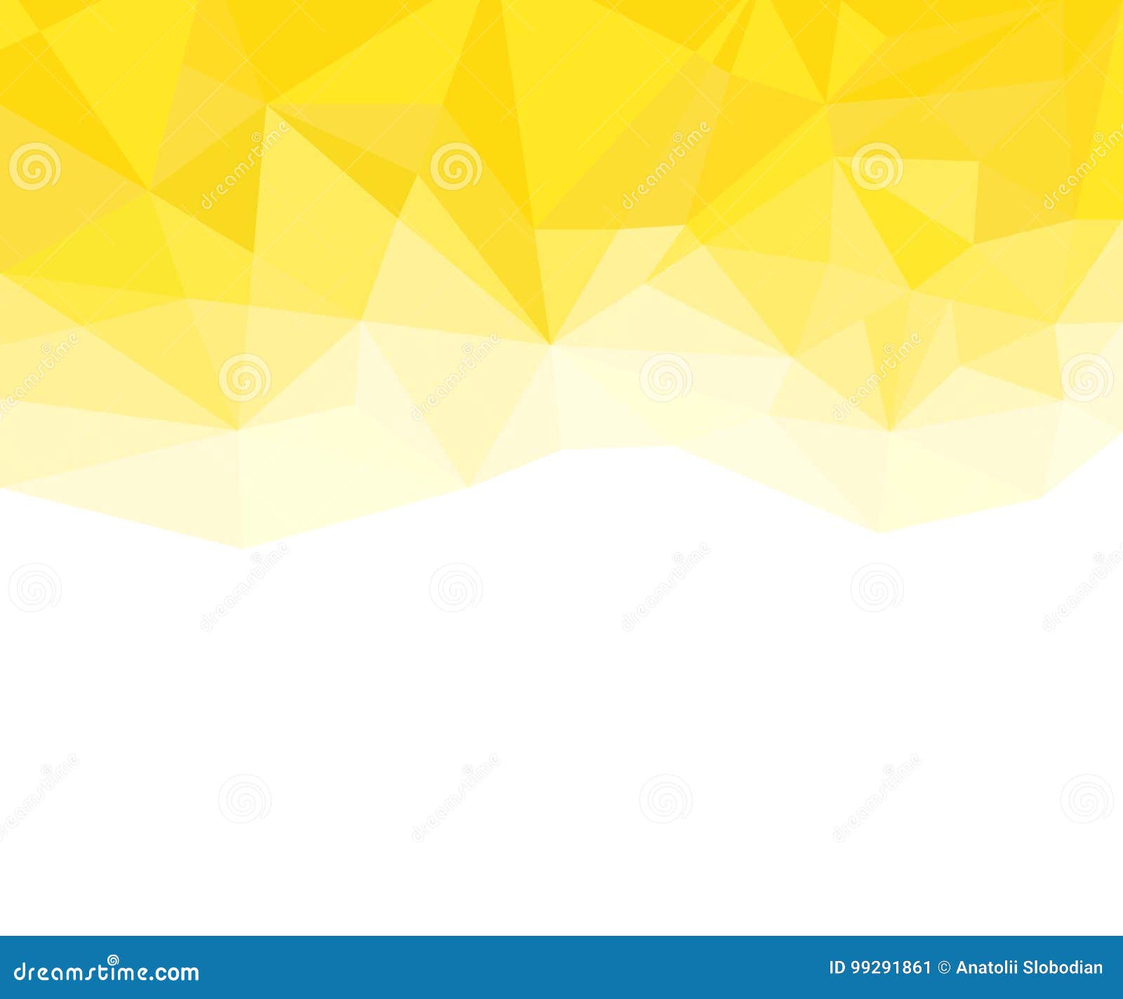 Geometric Yellow and White Abstract Vector Background for Use in Design.  Stock Vector - Illustration of cold, futuristic: 99291861