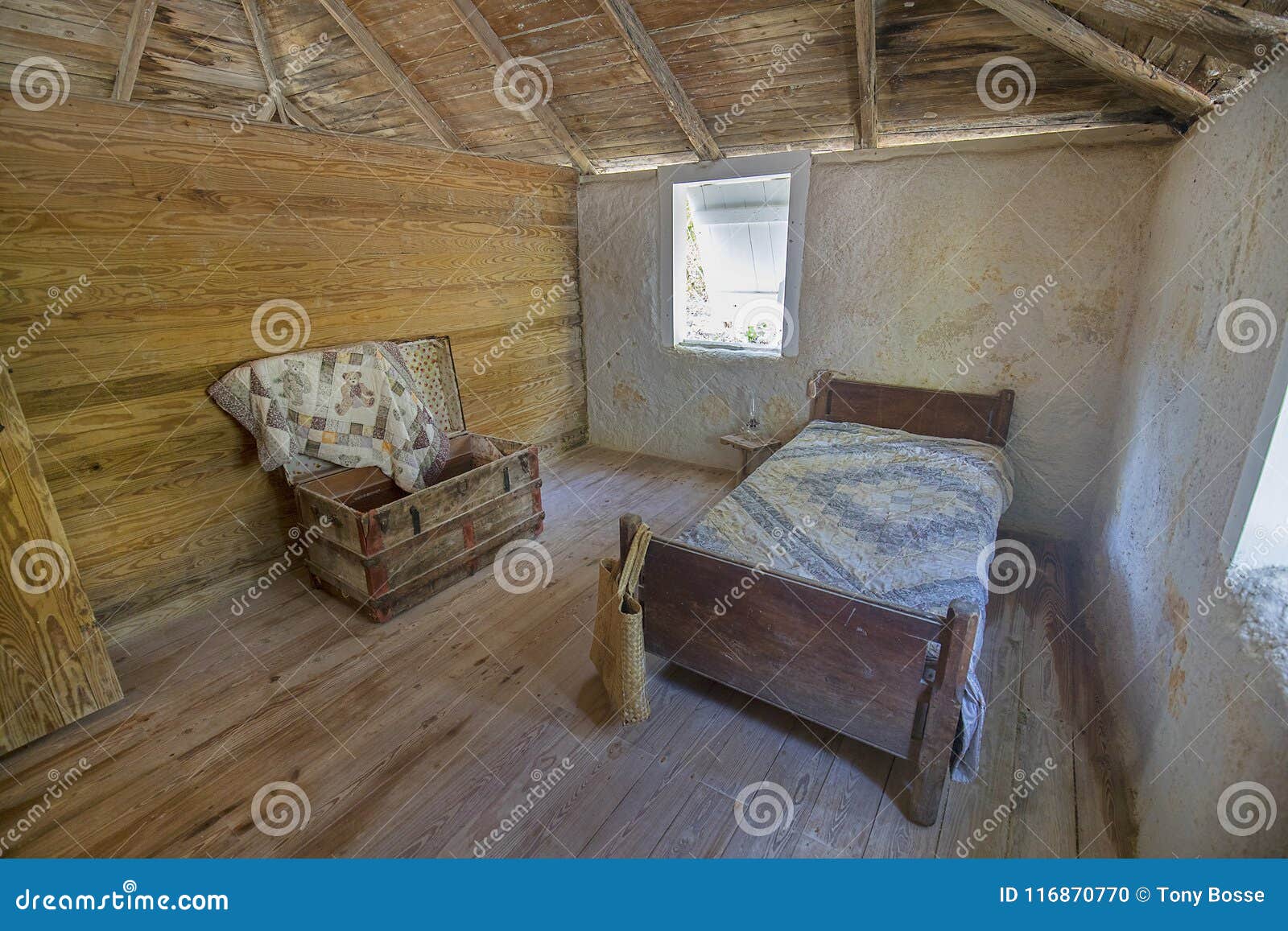 Adderley House Bedroom 1 Imagen editorial Imagen de museo, cama 116870770