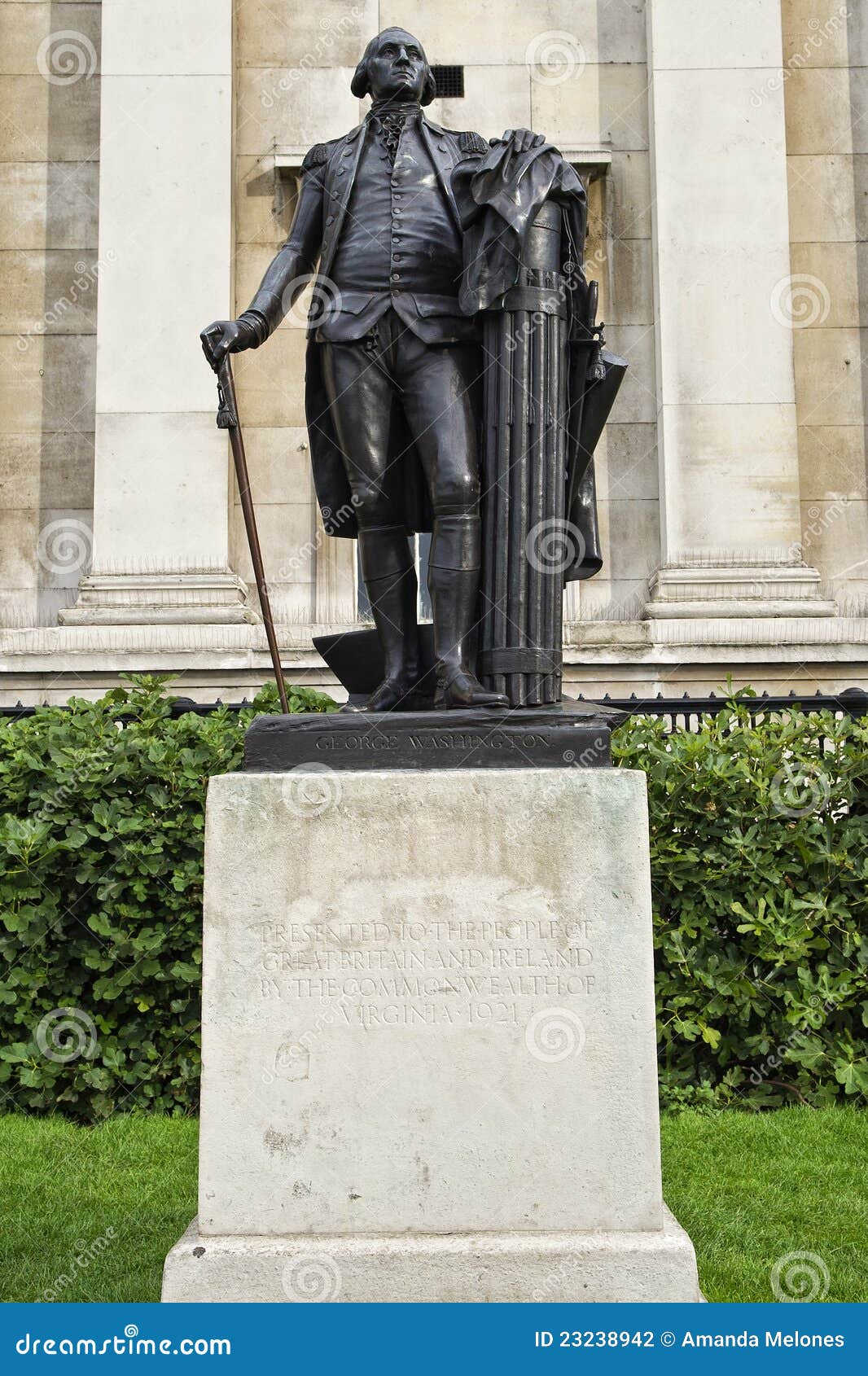 Washington Statue editorial photography. Image of washington