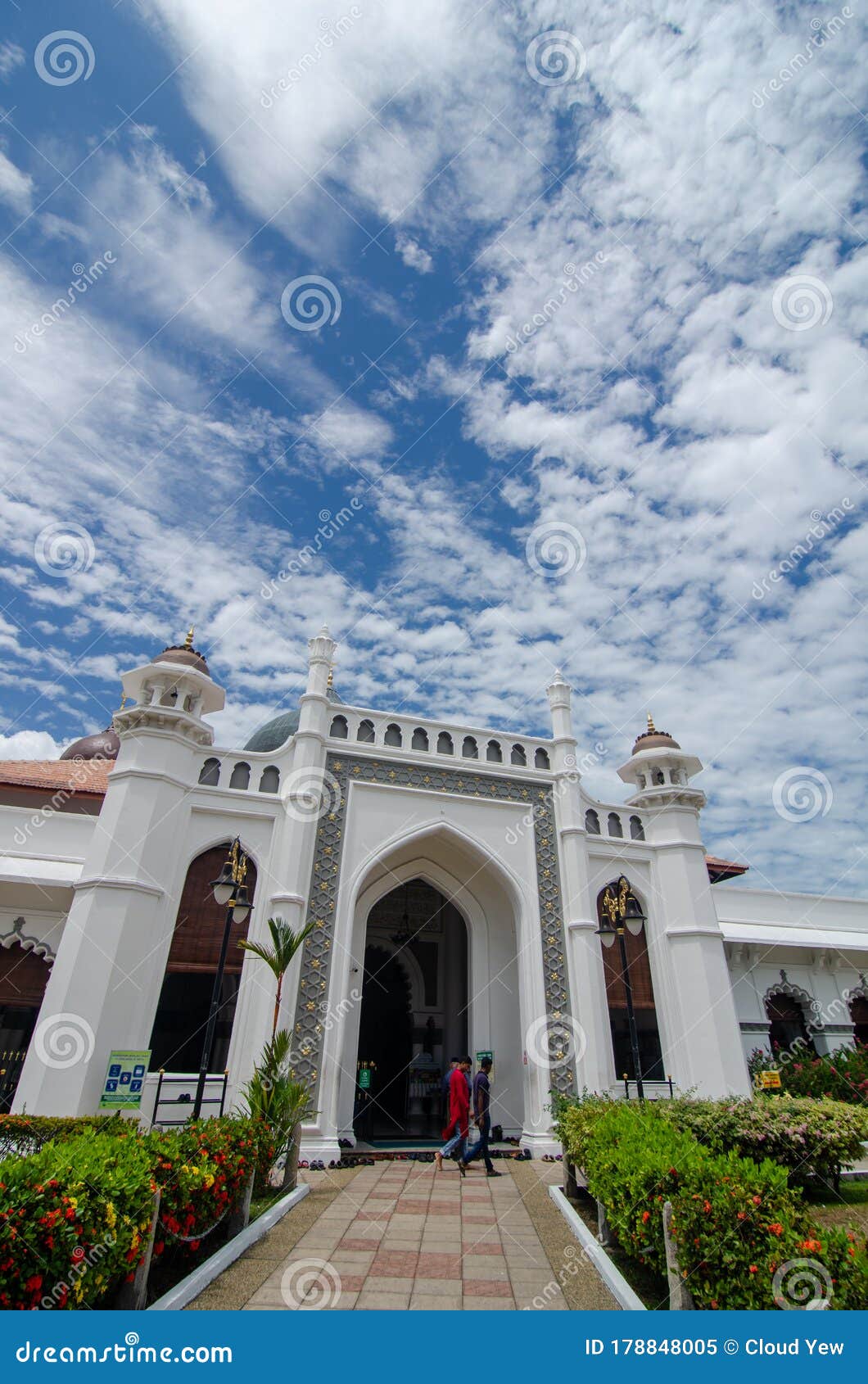Facade Of Masjid Kapitan Keling. Editorial Image - Image ...