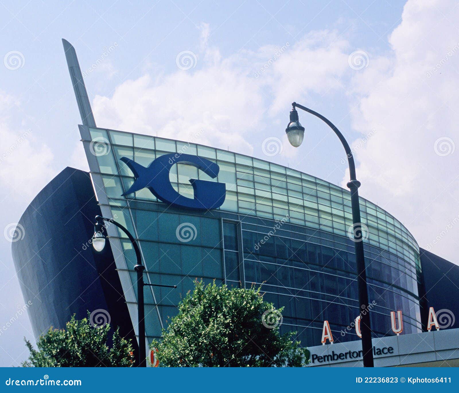 Georgia Aquarium editorial stock photo. Image of lights - 22236823