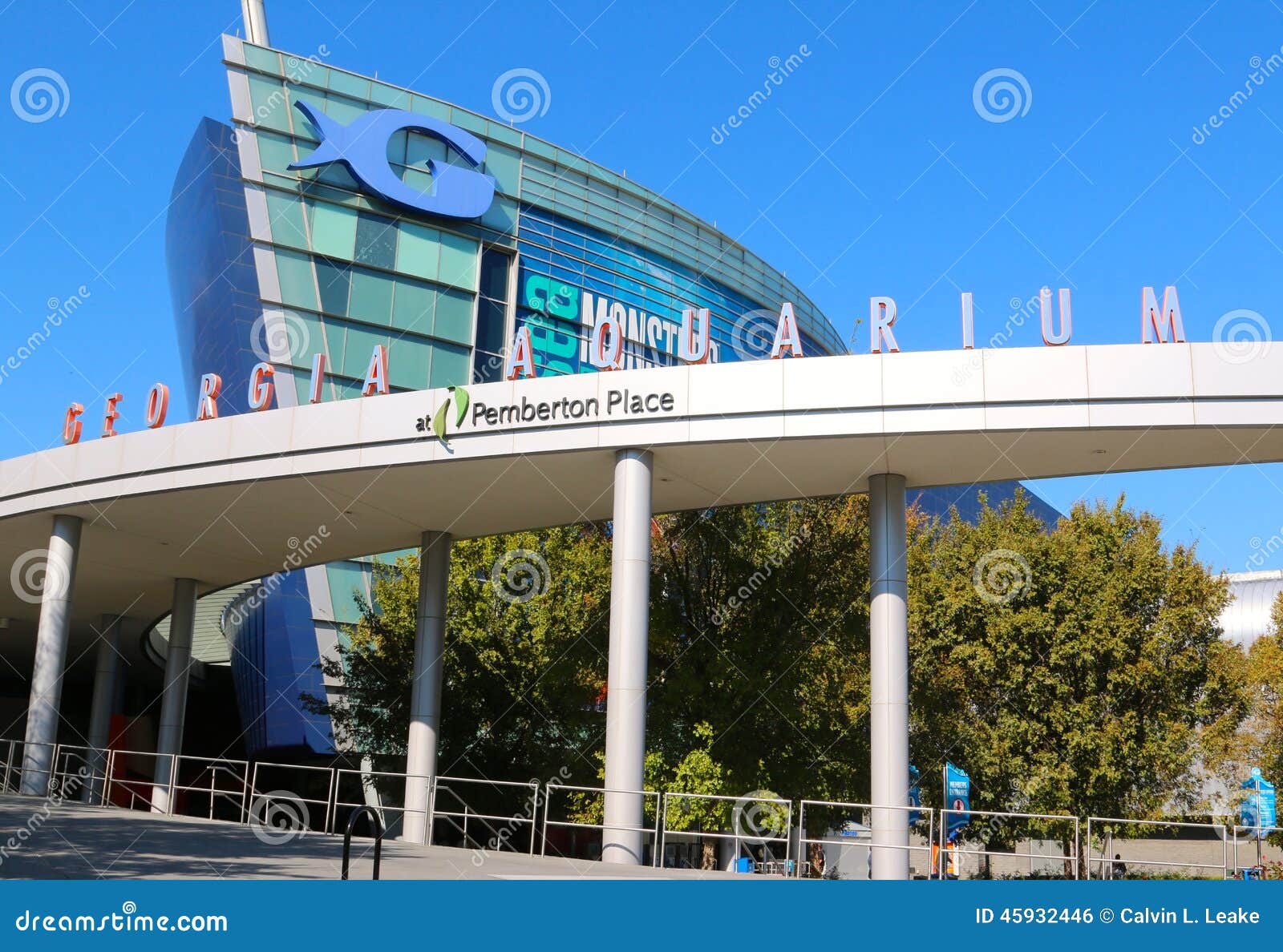 The Georgia Aquarium in Downtown Atlanta, Ga Editorial Photo - Image of