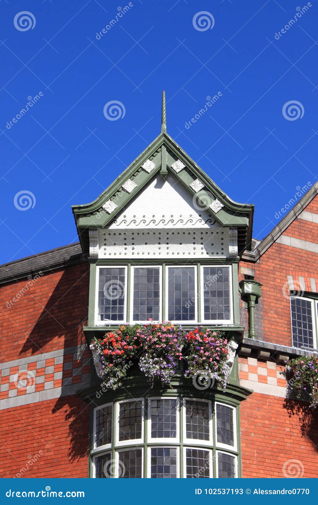 Red Brick Mansion in Dublin Stock Image Image of housing