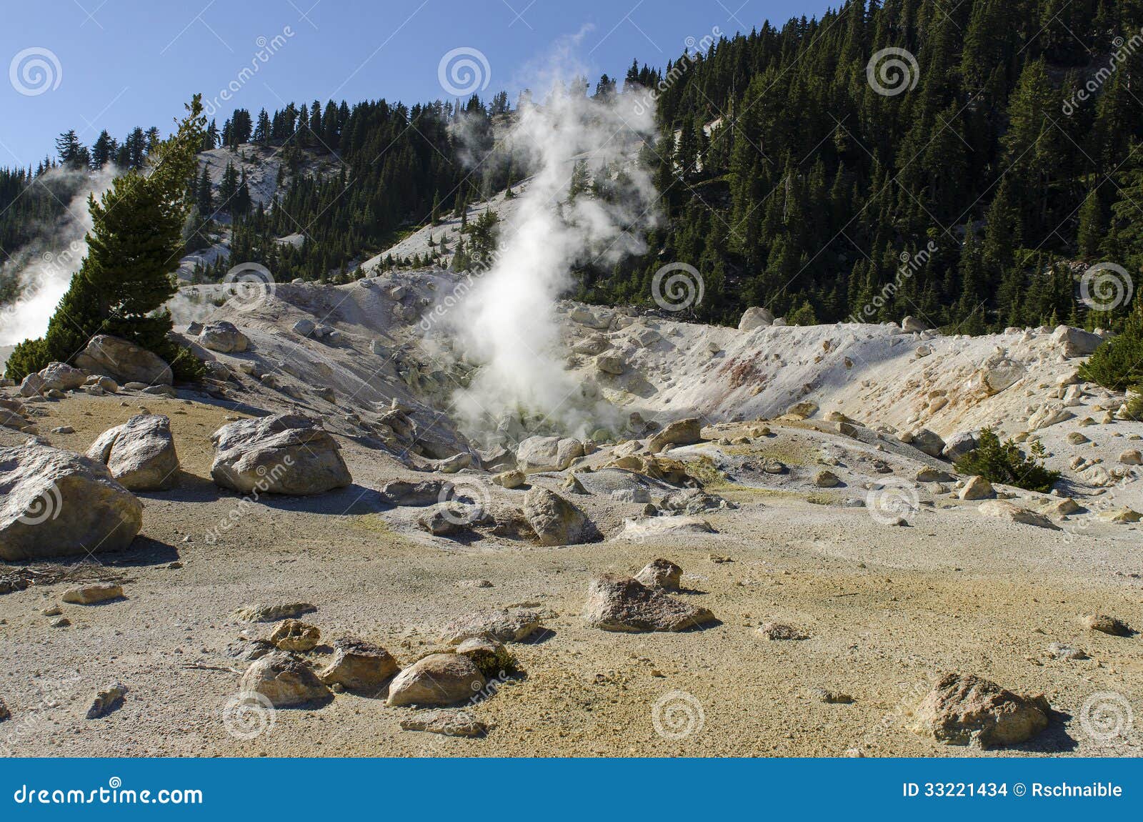 Lassen Volcanic National Park, Hiking, Geothermal Activity, California