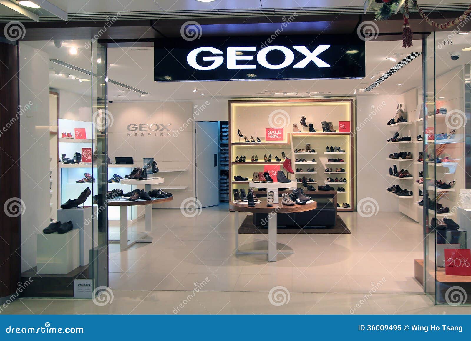 GEOX shop in Hong Kong editorial image. Image - 36009495