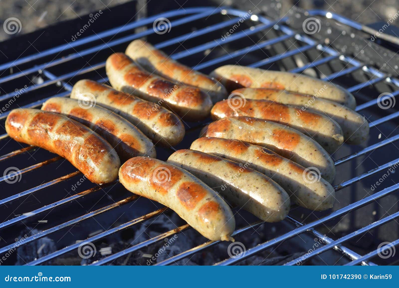 German Bratwurst stock photo. Image of dinner, picnic 101742390