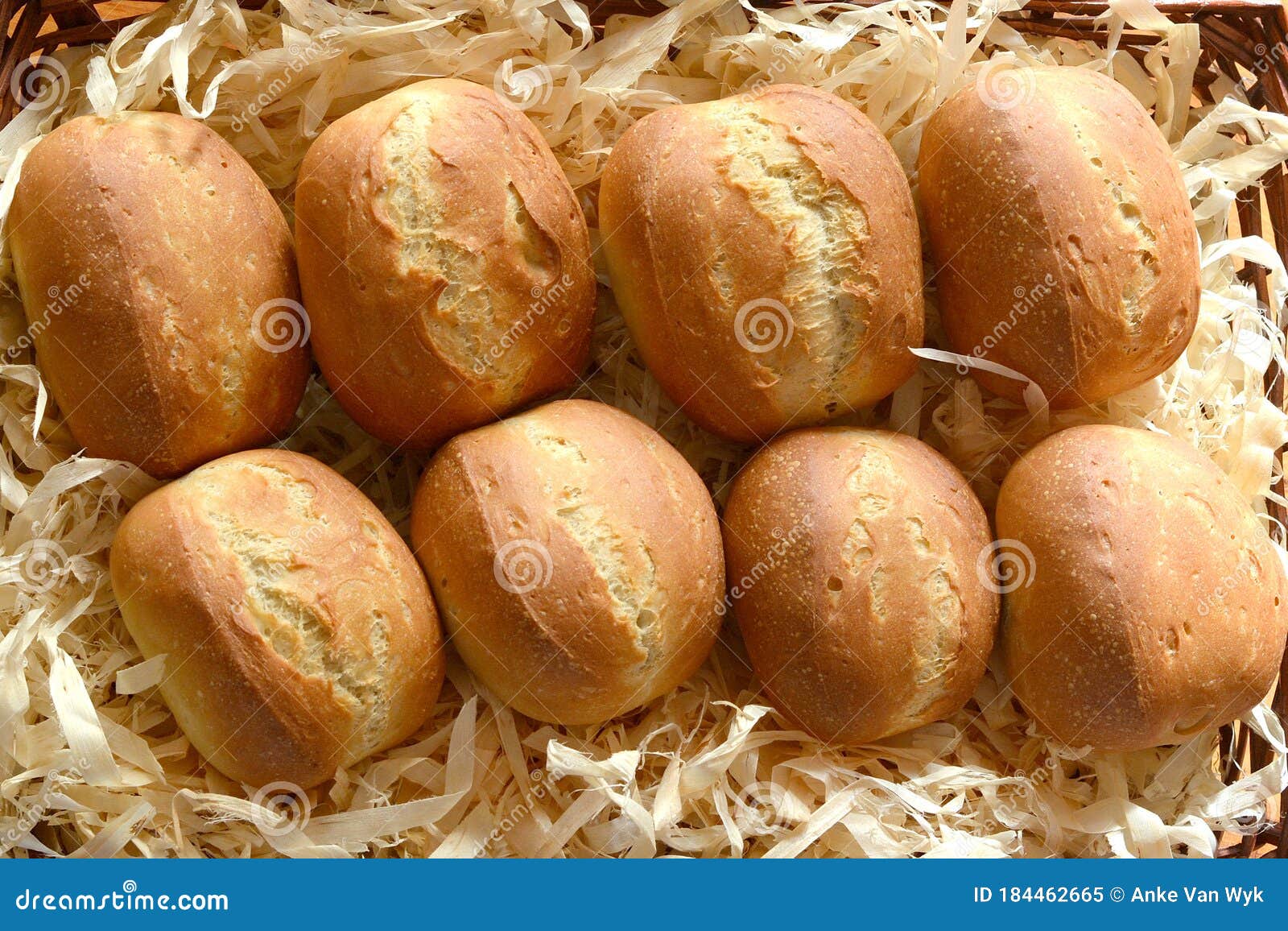 German Bread Buns - Broetchen Stock Image - Image of morning, common ...