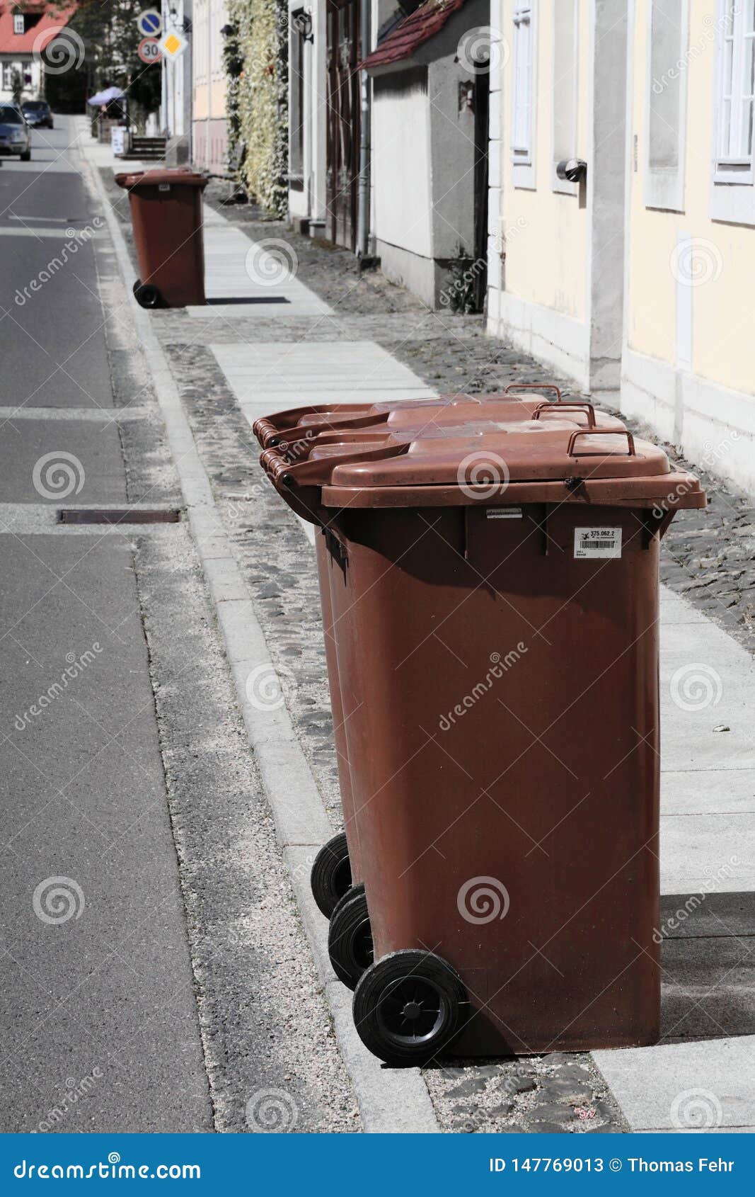 Brown Bio bin stock image. Image of bottle, environment 147769013