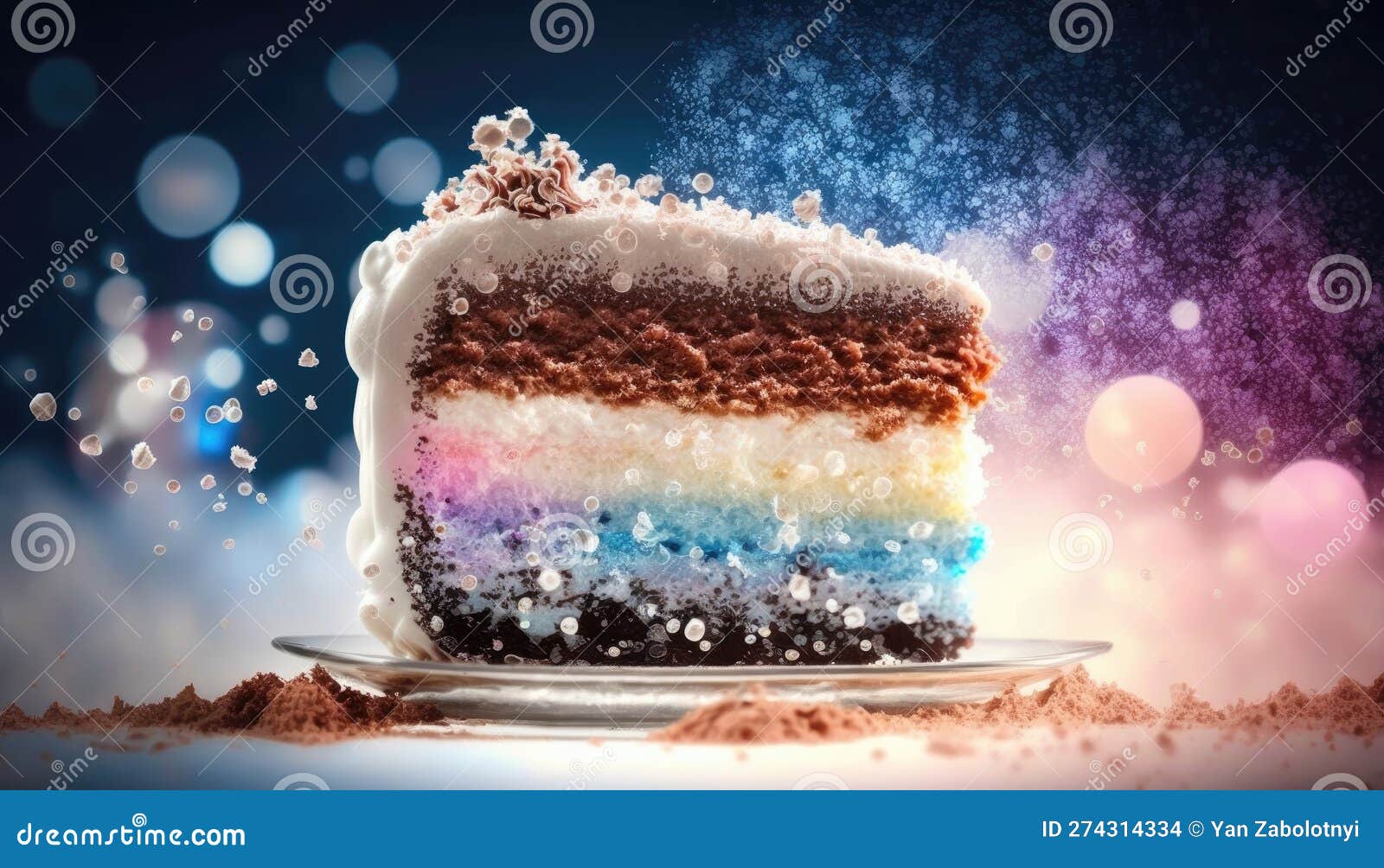 Majestic Galaxy - Macaron Galaxy Cake • Fantasy Cakes • Creme Maison Bakery  Singapore