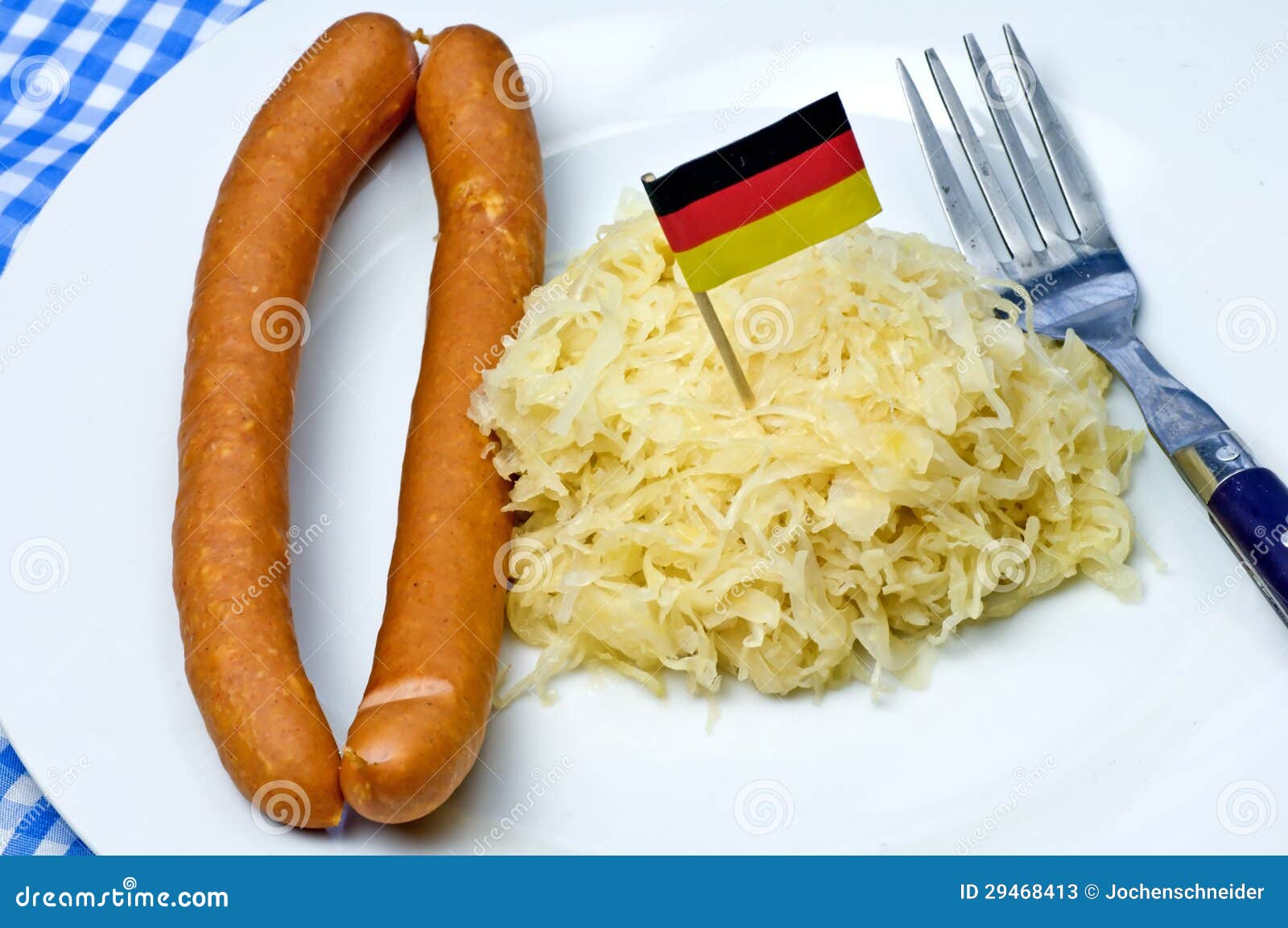 German deli Sauerkraut stock image. Image of fast, isolated 29468413
