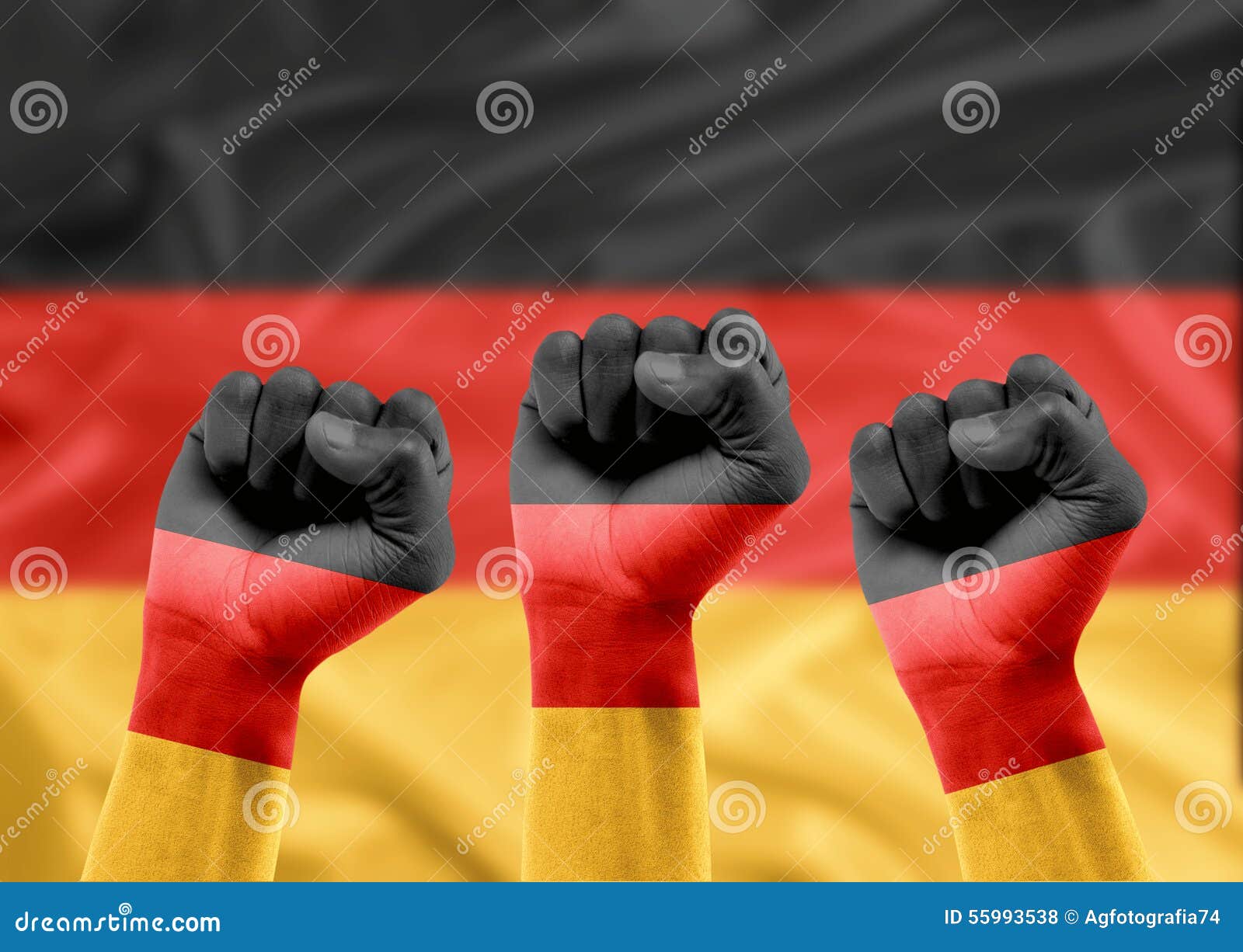 German fans stock photo. Image of winner, german, flag 55993538