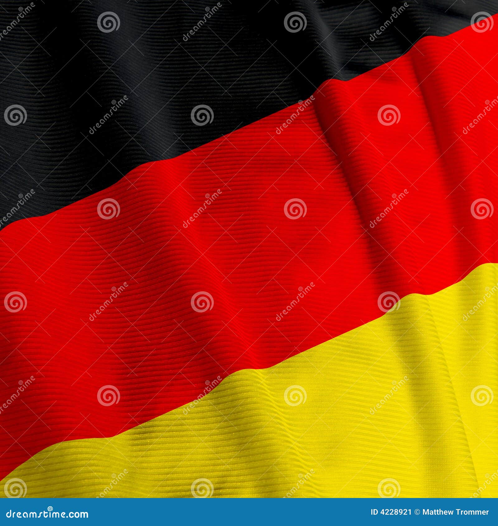 German Flag Closeup stock image. Image of square, national - 4228921