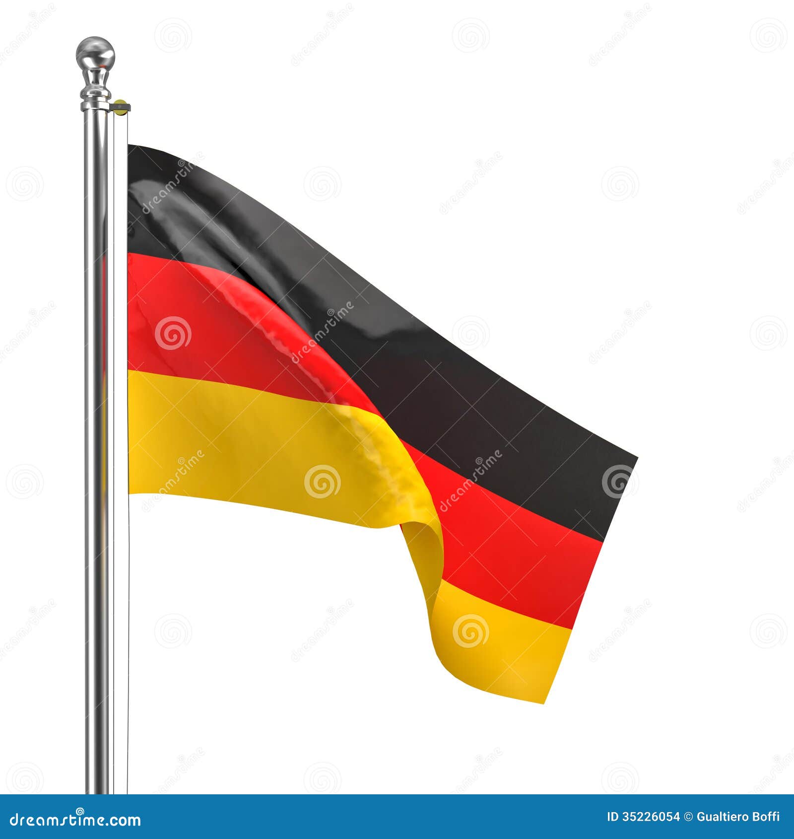 German flag stock illustration. Illustration of german - 35226054