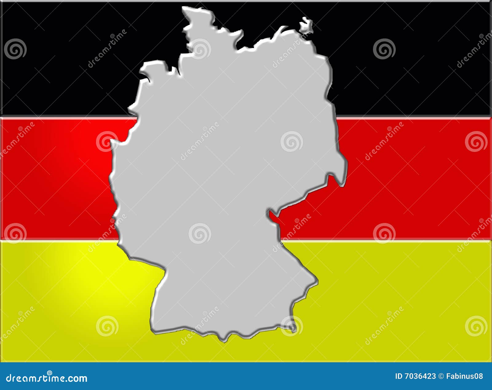 German flag and map stock illustration. Illustration of country 7036423