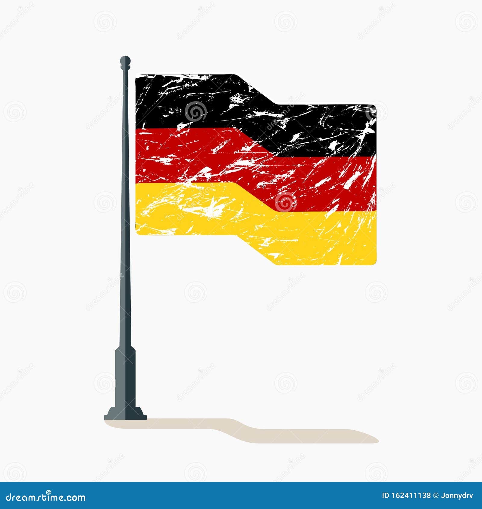 German Flag 300x90cm Fence Balcony privacy protection Flag Germany Flag Wm Em