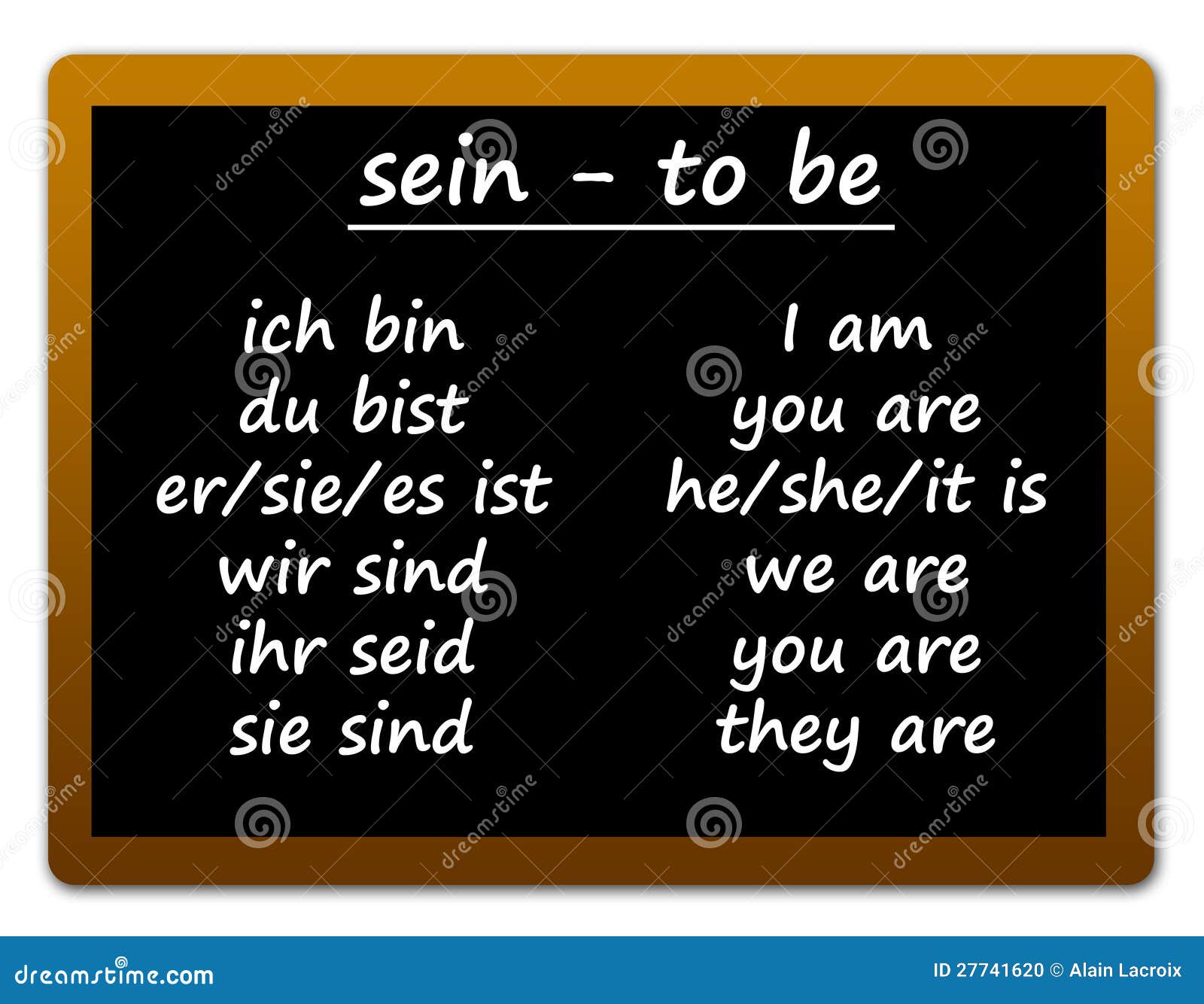 German Language Stock Photo - Image: 27741620