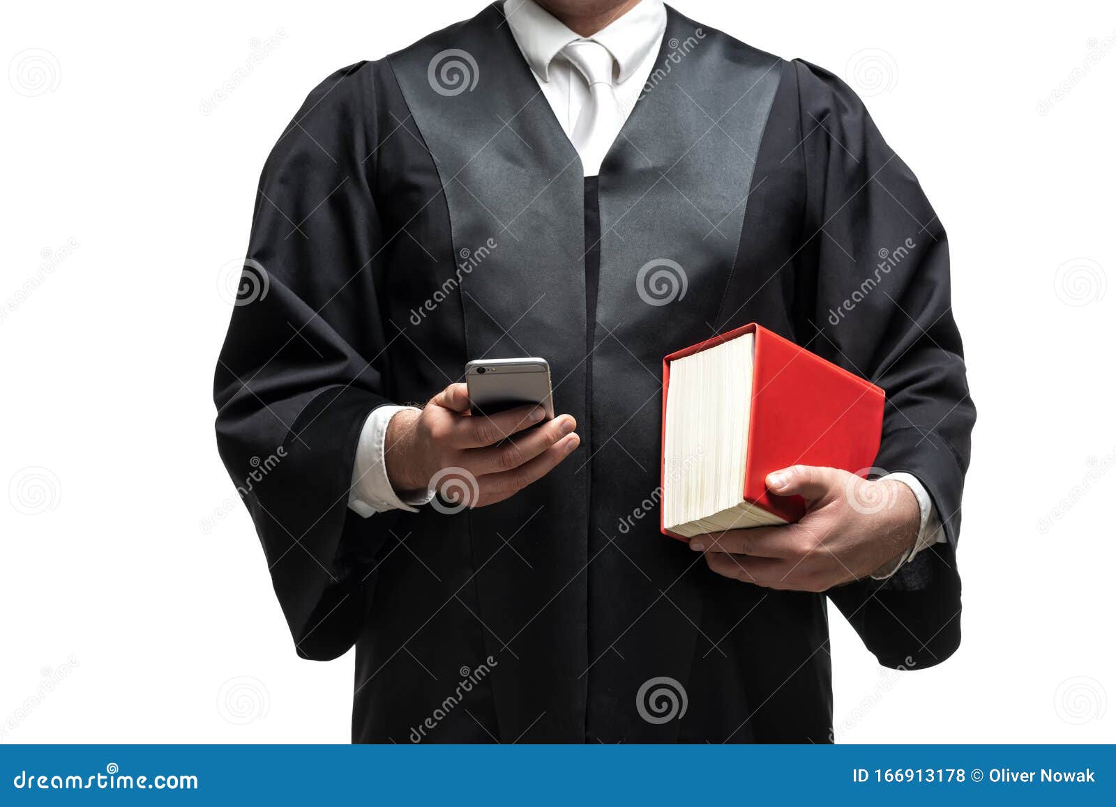 German Lawyer with a Robe and a Book Stock Photo Image of counsel