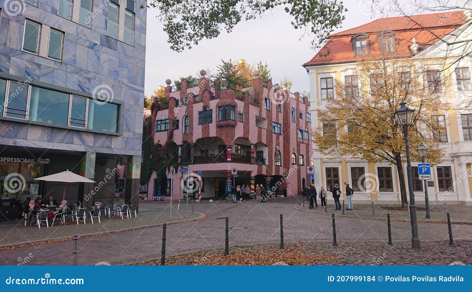 German Magdeburg City Beautiful Structure Editorial Stock Image - Image