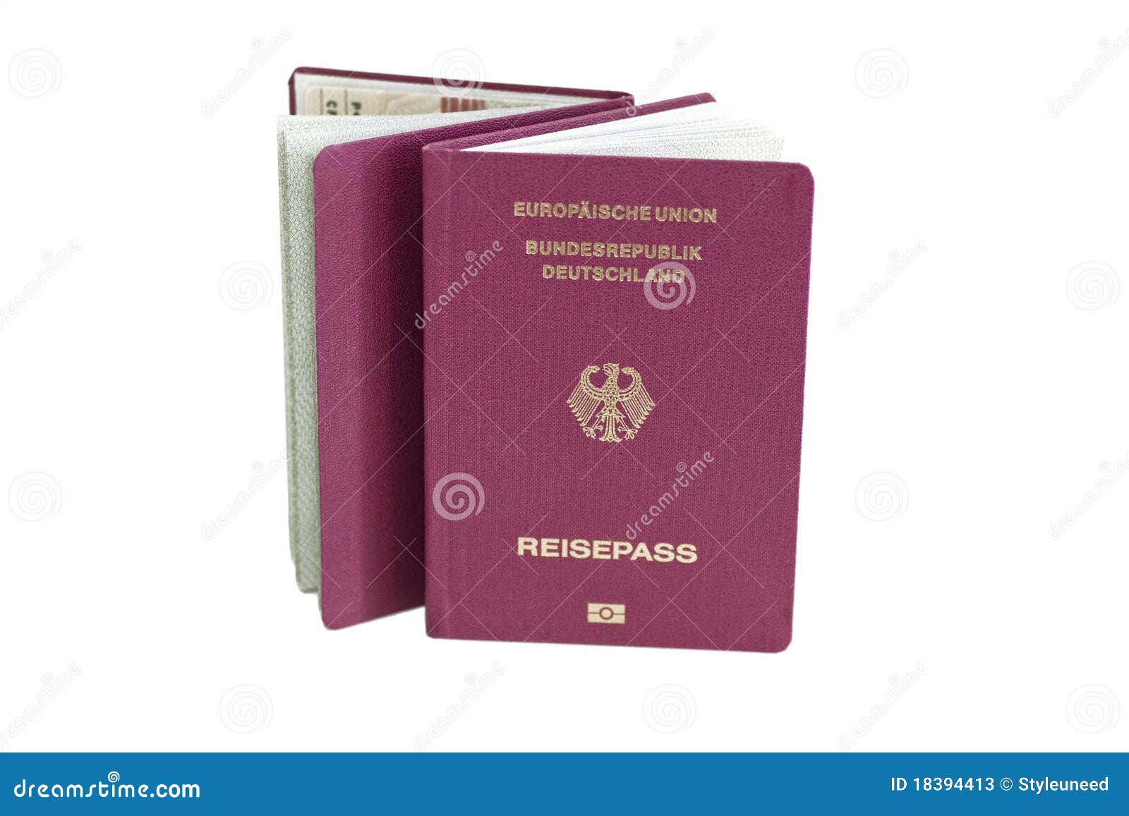 German Passport 01 Stock Photos Image 18394413