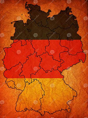 German Provinces Stock Illustration Illustration Of Province 215952994