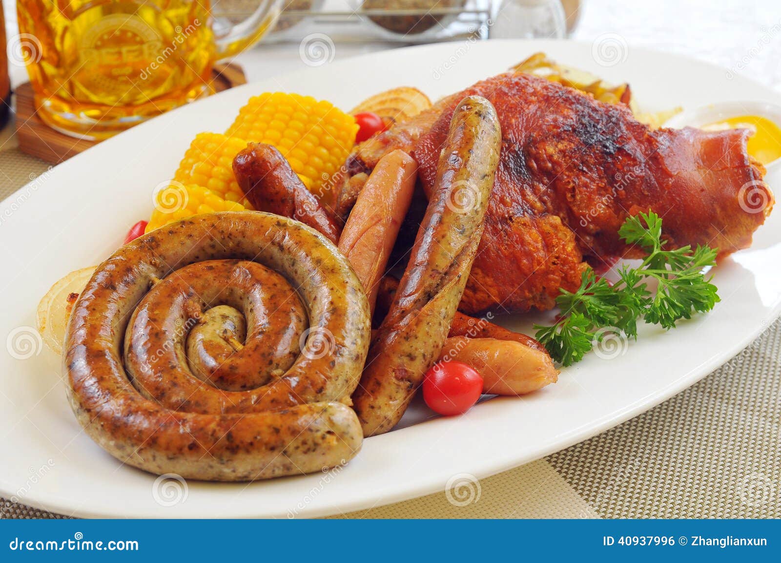 German sausage stock photo. Image of germany, german 40937996