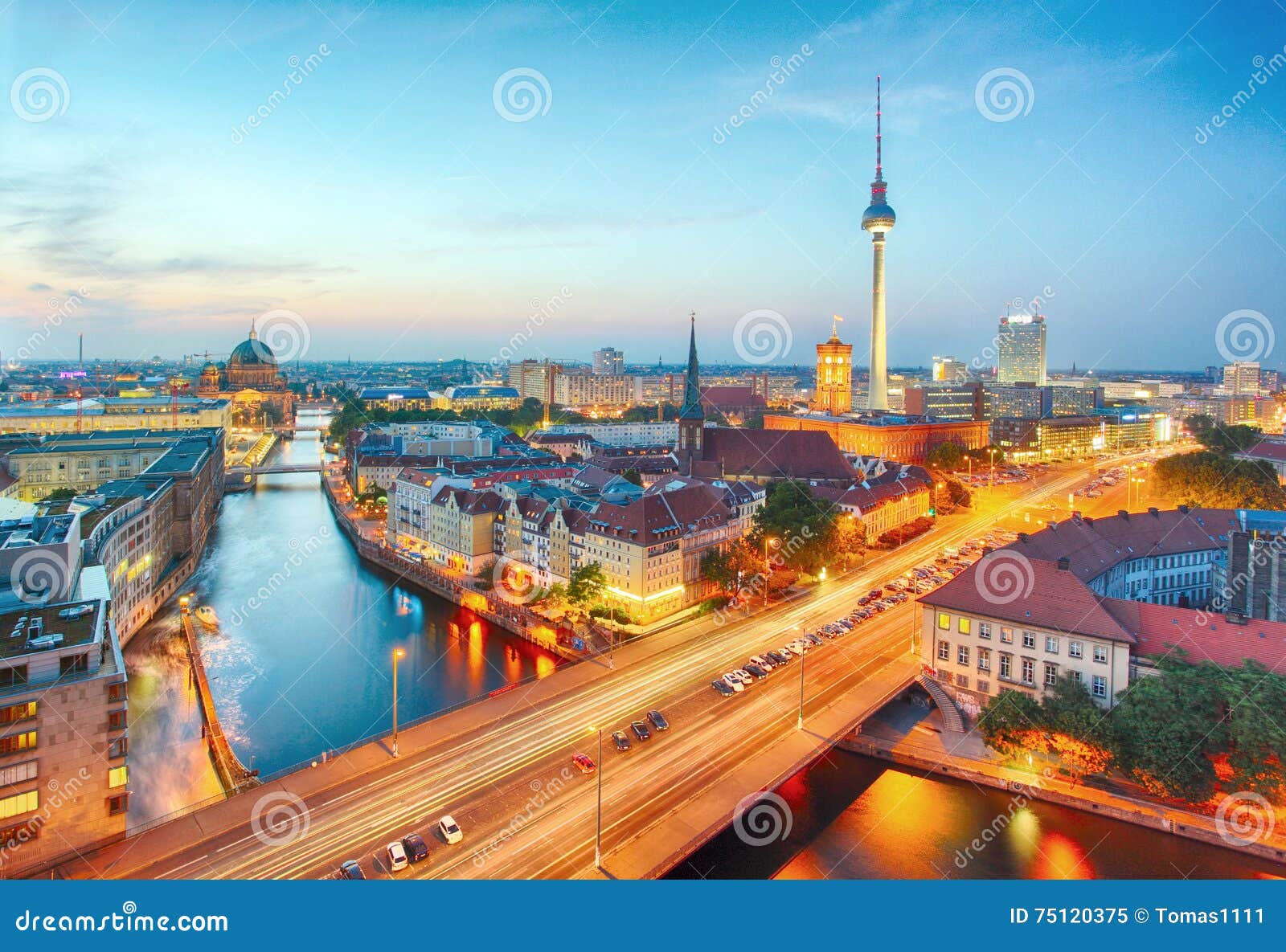 germany, berlin cityscape
