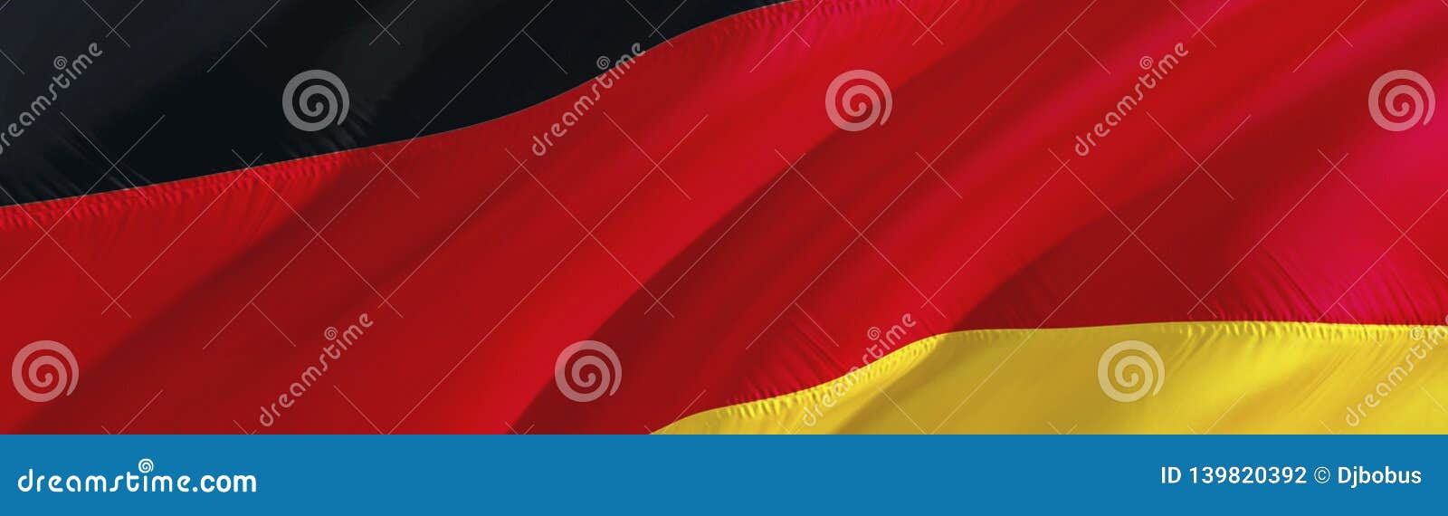 Germany Flag. 3D Rendering Waving Flag Design. the National Symbol of German.  3D Waving Sign Design Stock Photo - Image of independence, closeup:  139820392