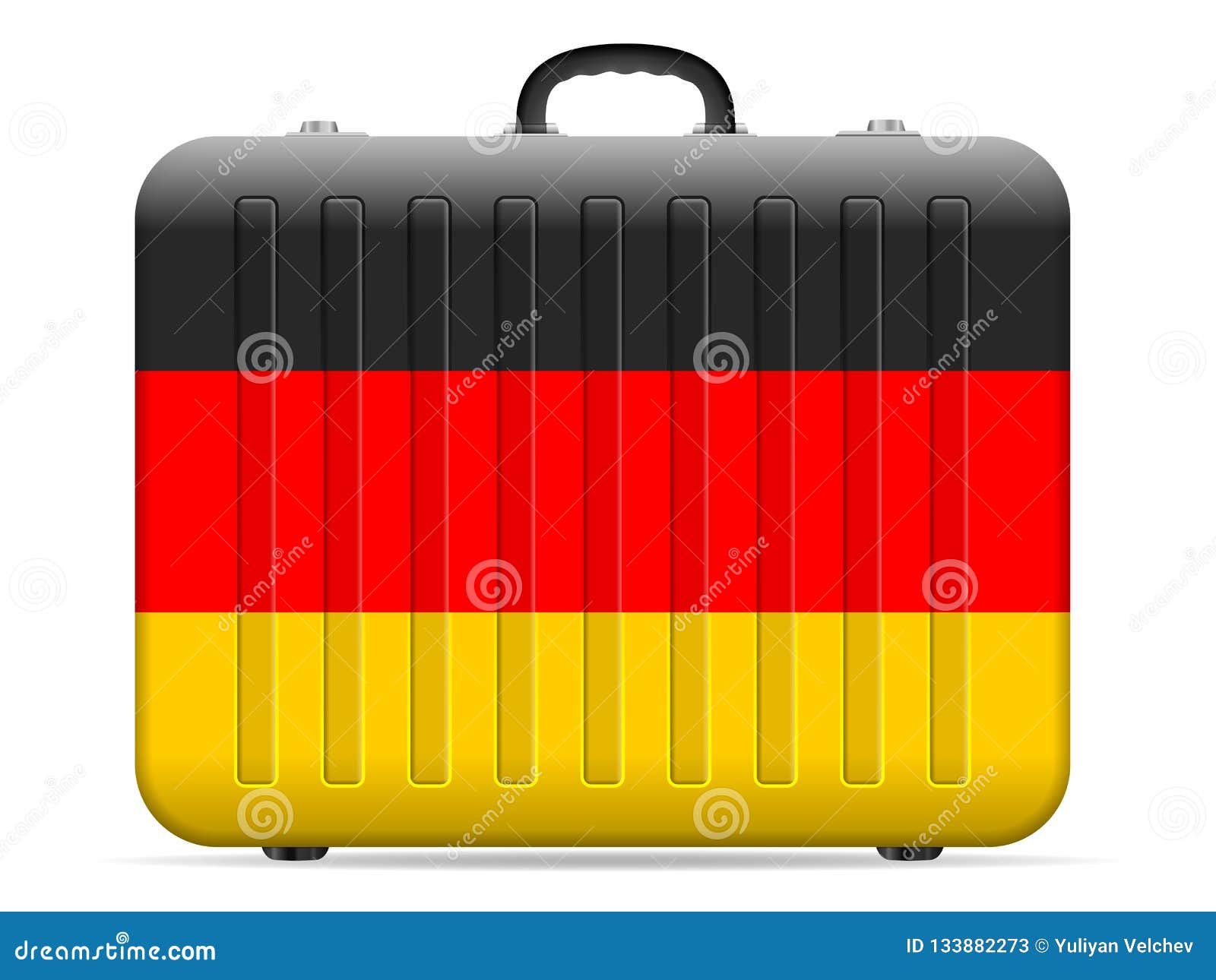Suitcase Germany Flag Stock Illustrations 202 Suitcase Germany Flag