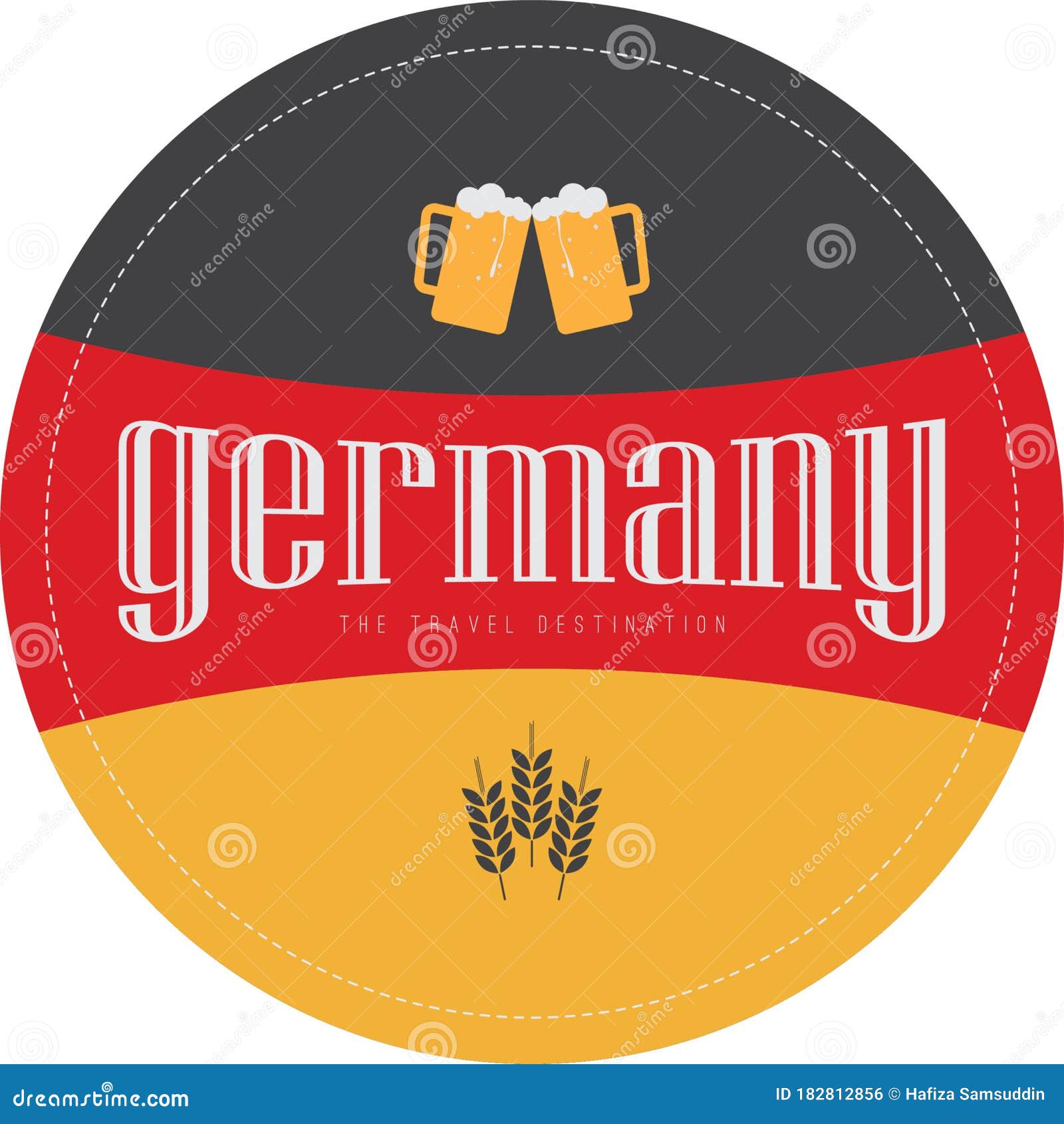 Germany label design stock vector. Illustration of labels 182812856