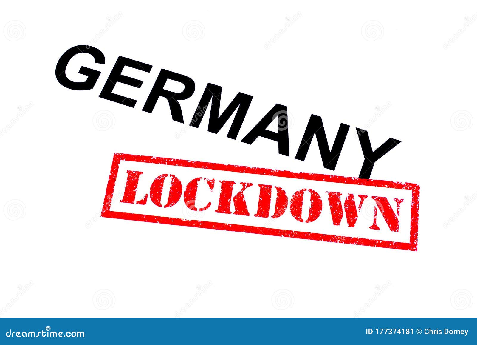 Germany Lockdown stock illustration. Illustration of isolation 177374181