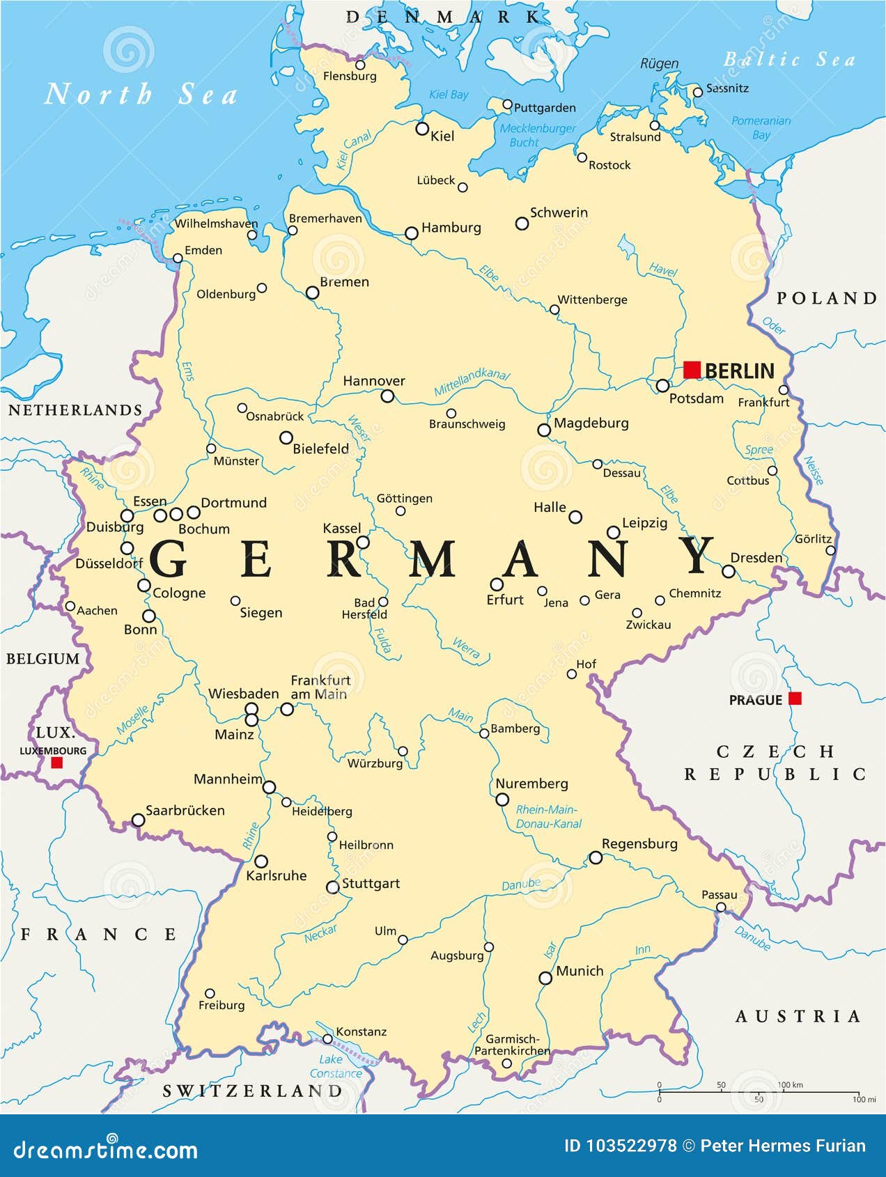 germany political map