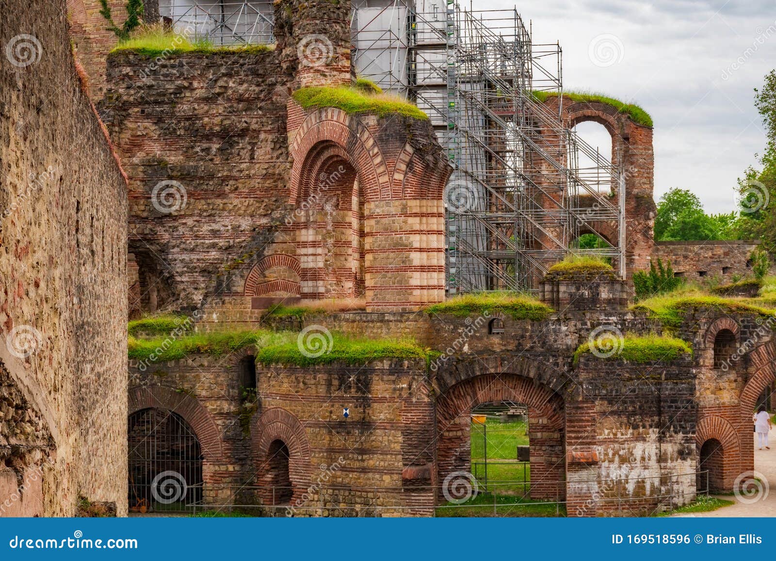 Germany Roman Bath Ruins Trier Stock Photo Image Of Heritage germany-roman-bath-ruins-trier-stock-photo-image-of-heritage