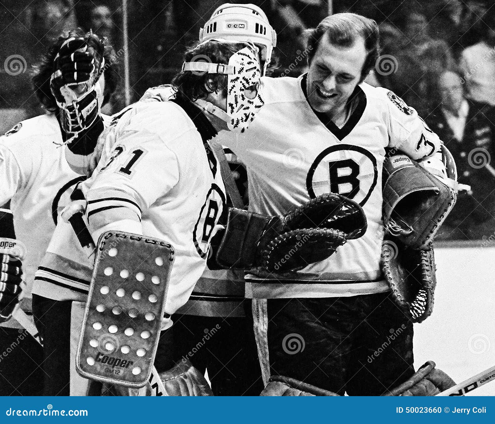 Boston Bruins - Gerry Cheevers and The Mask.