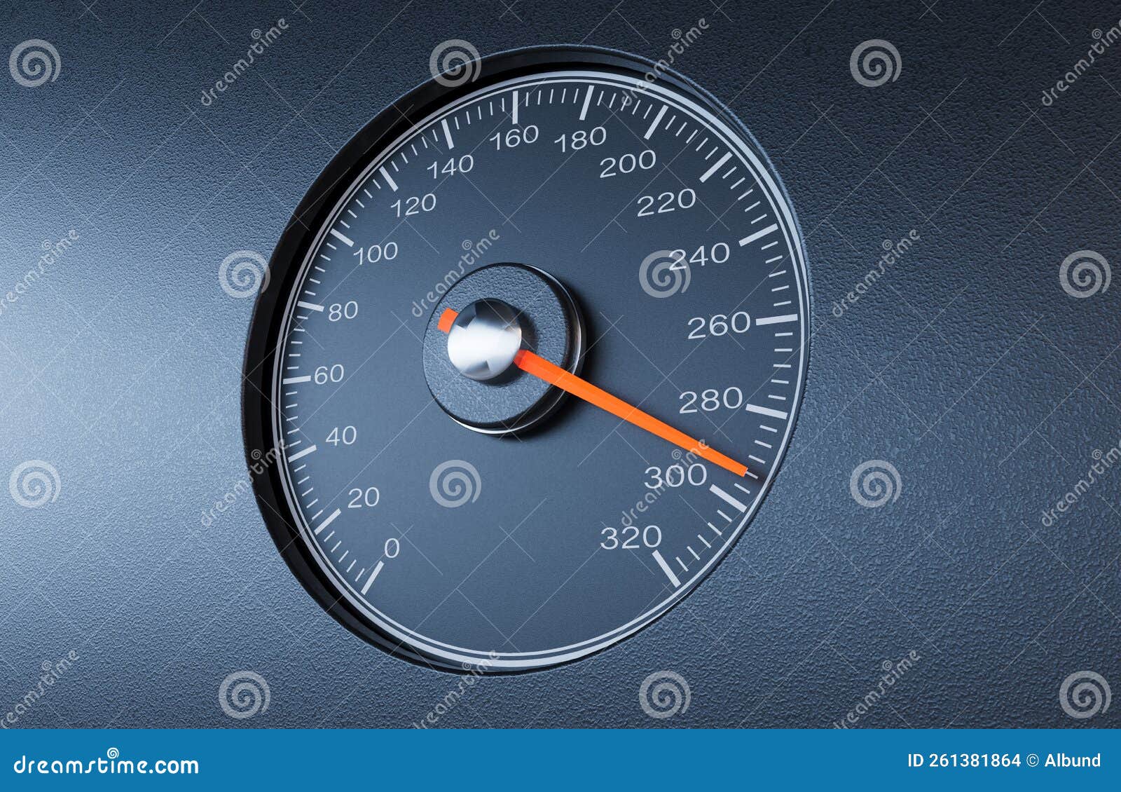 Geschwindigkeitsmesser stock abbildung. Illustration von zahlen - 261381864