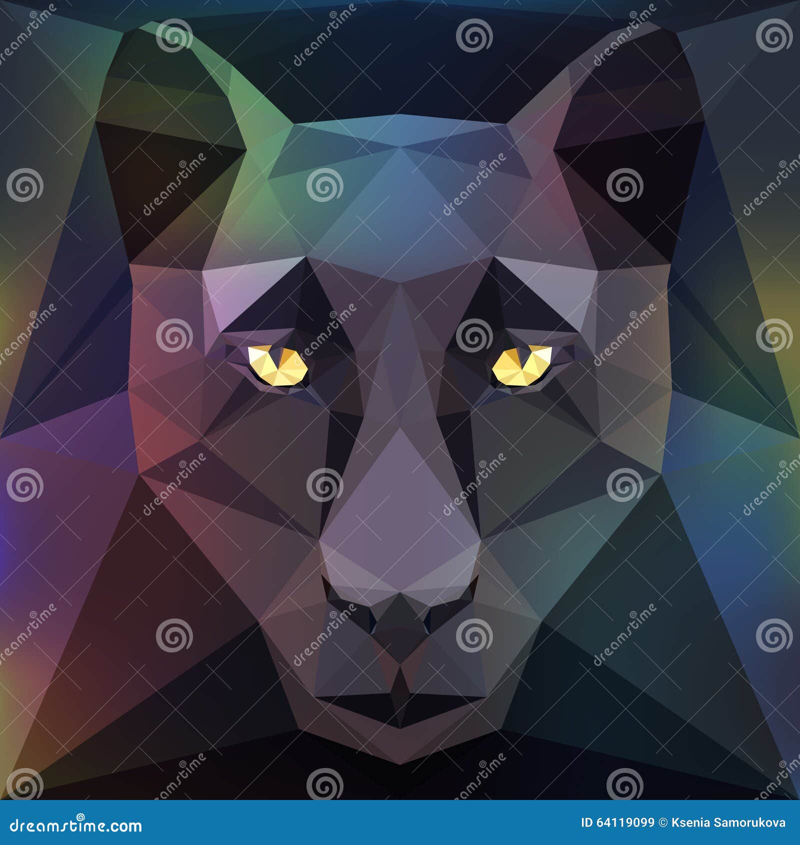 Panther Gesicht