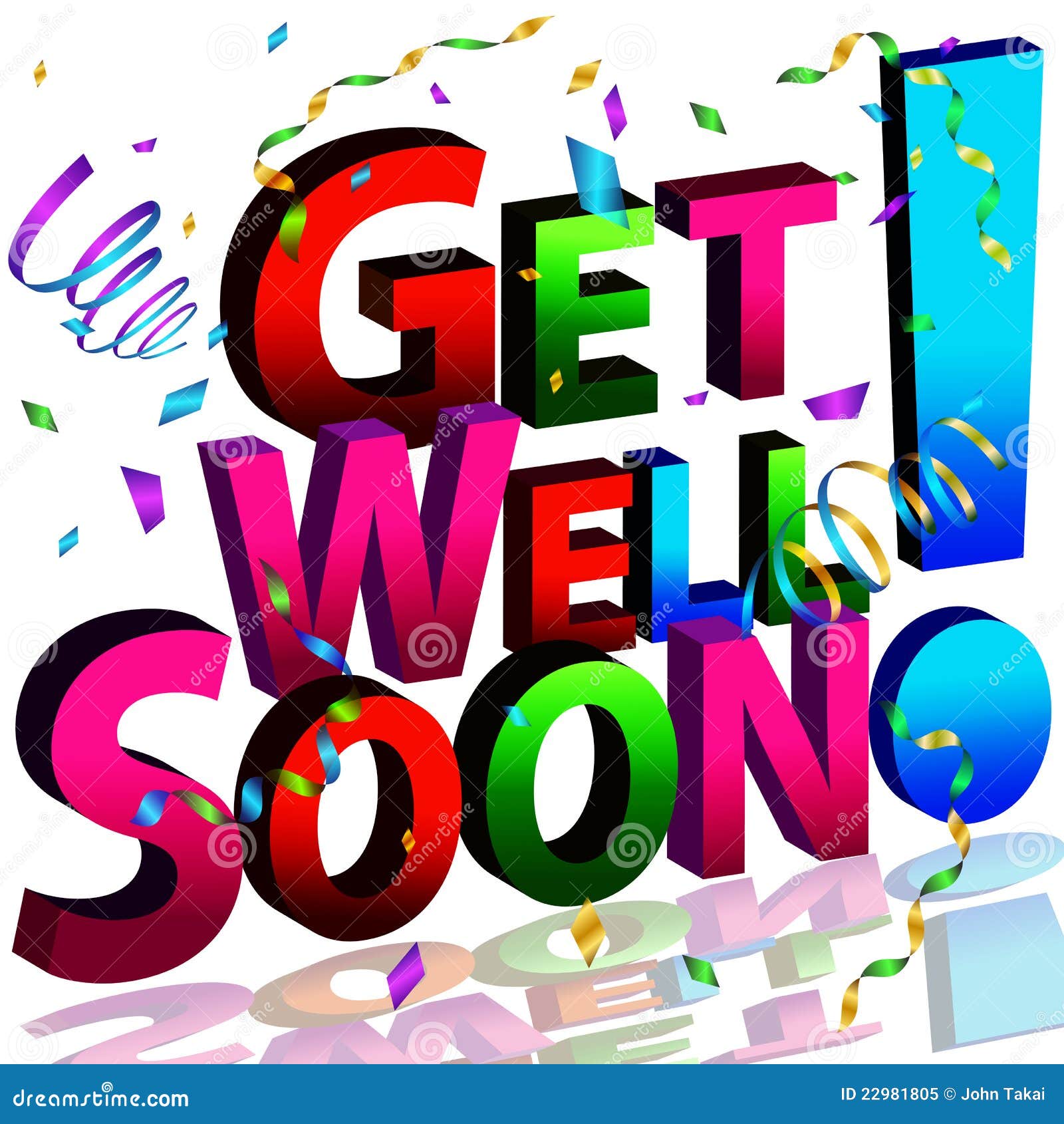 Free Vector  Get well soon quote and teddy bear