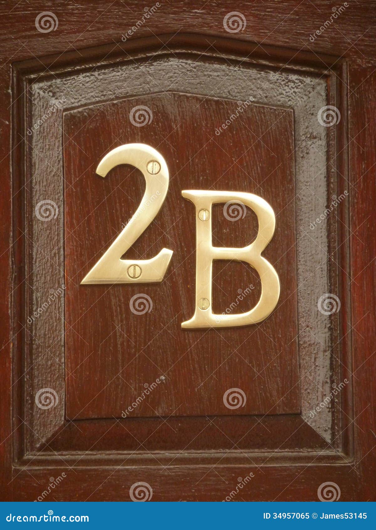 Getal Twee en Letter B stock afbeelding. Afbeelding